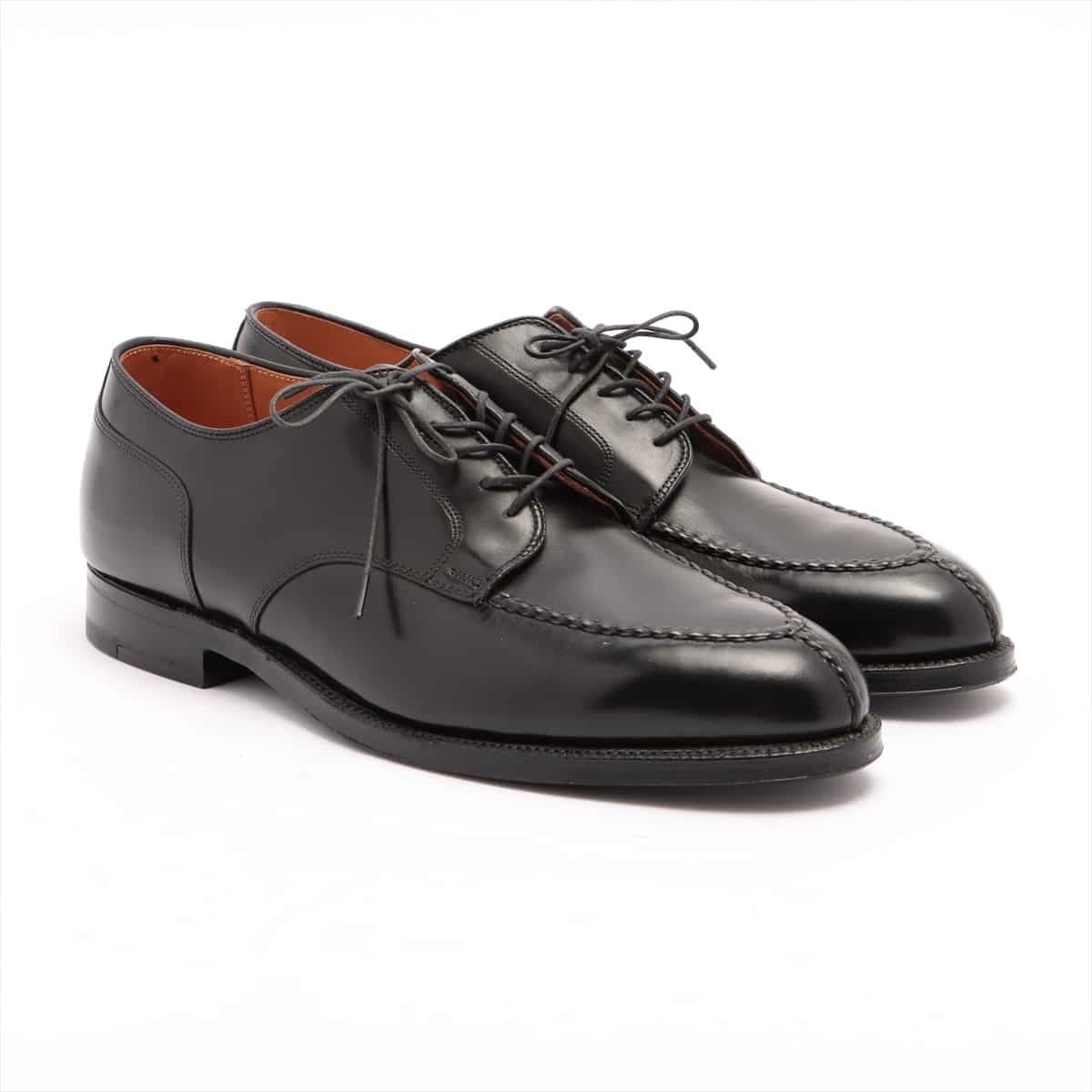 Alden calf Leather shoes 11 Men's Black  Handsewn Vamp Calfskin 961, u chip