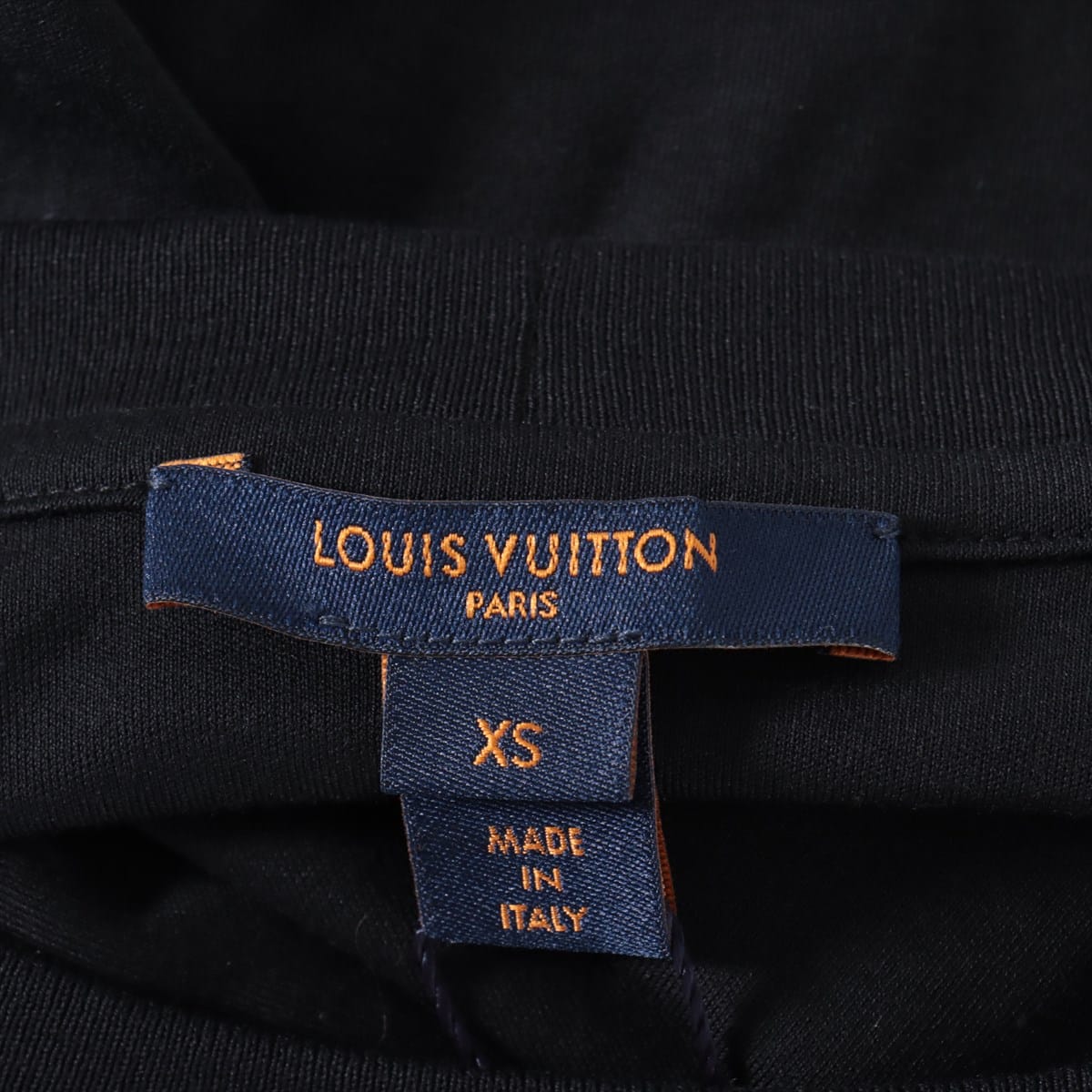 Louis Vuitton RW191A Cotton Dress XS Ladies' Navy blue  floral