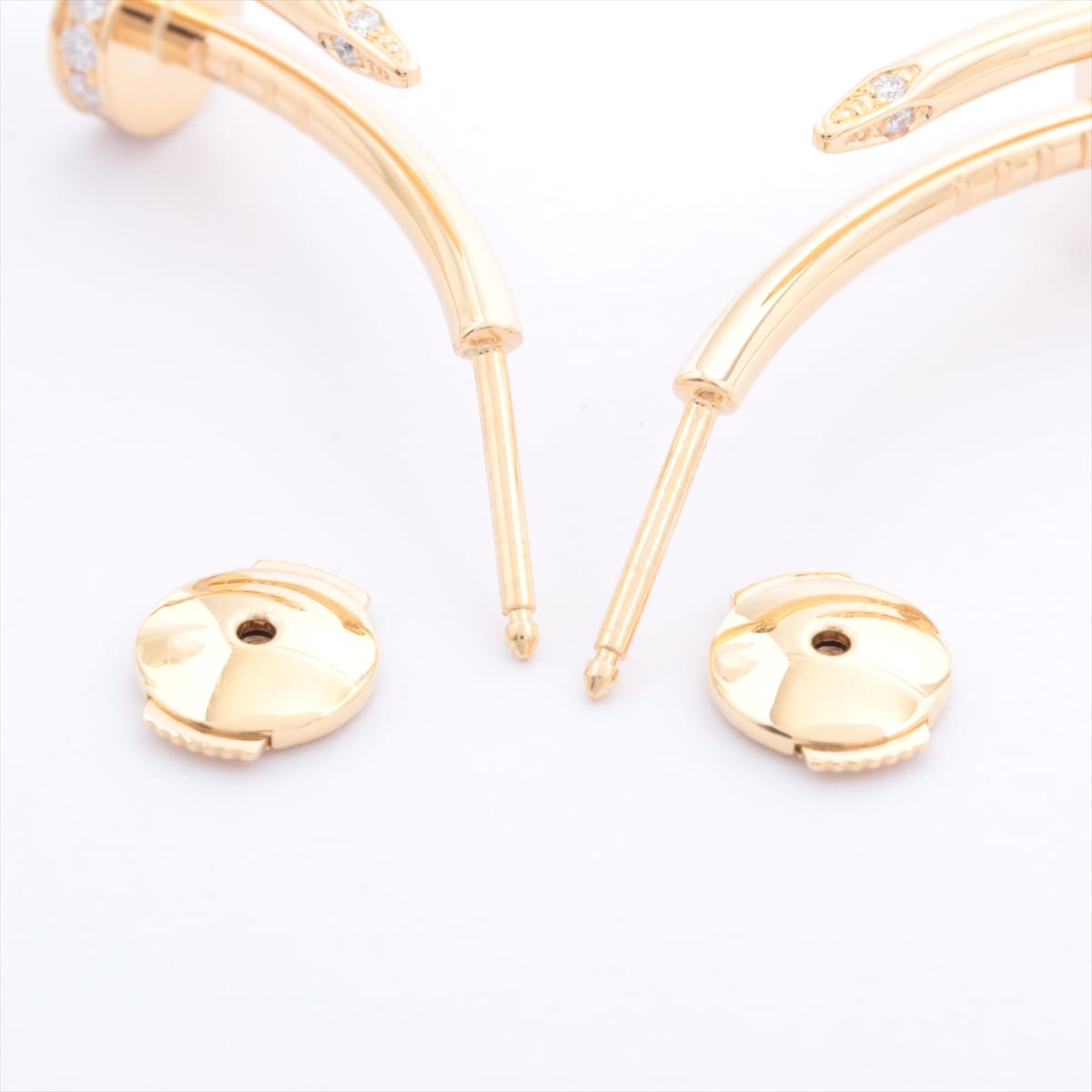 Cartier Juste un Clou diamond Piercing jewelry 750 YG 10.5g