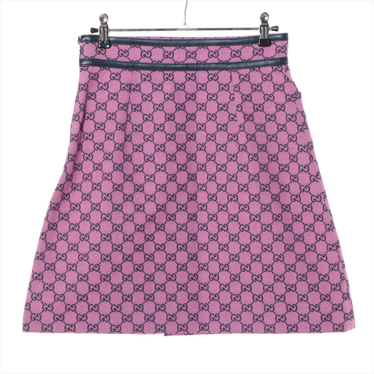 Gucci Cotton & polyester Skirt 38 Ladies' Pink  657839