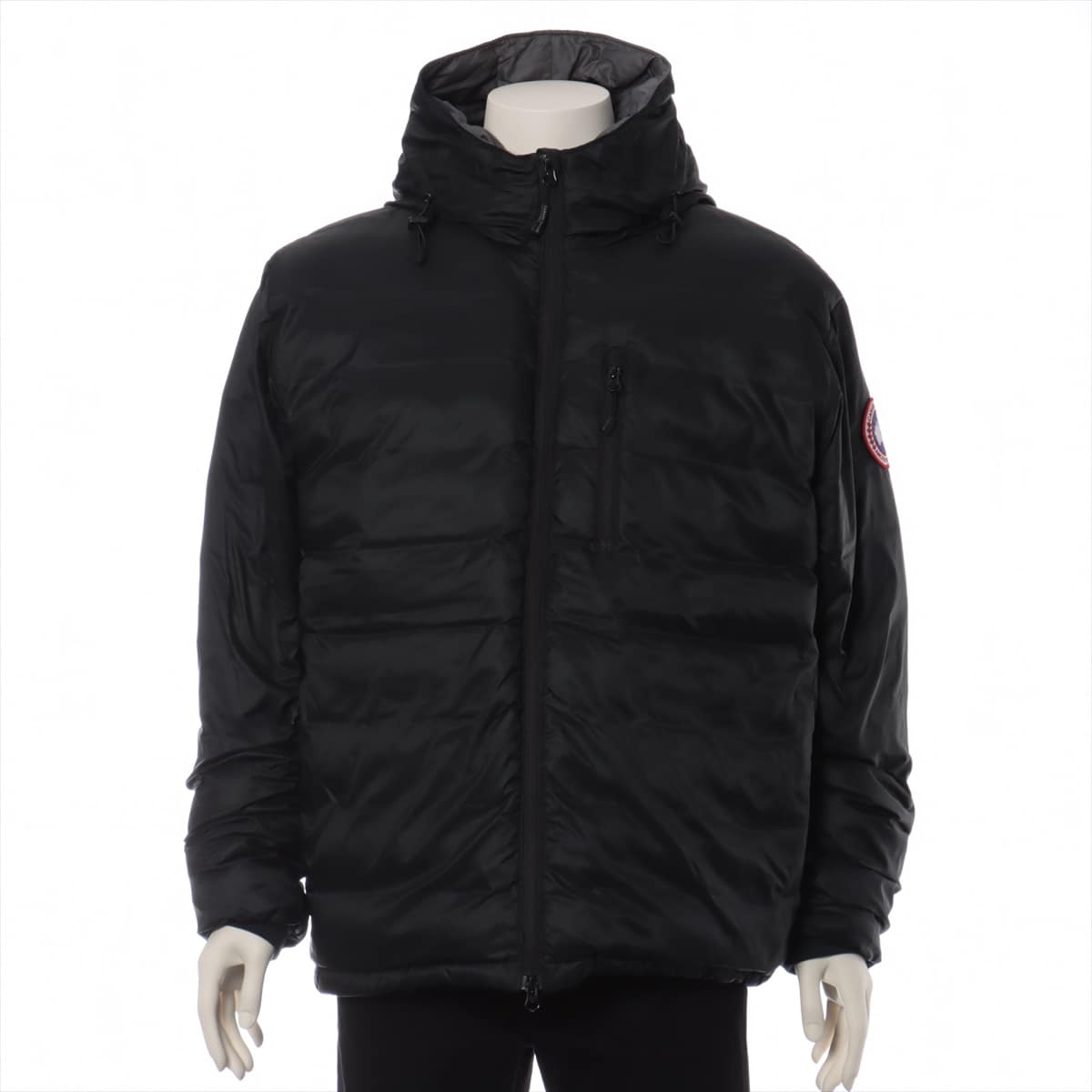 Canada Goose LODGE Nylon Down jacket XL/TG Men's Black  5055JMI Griffin