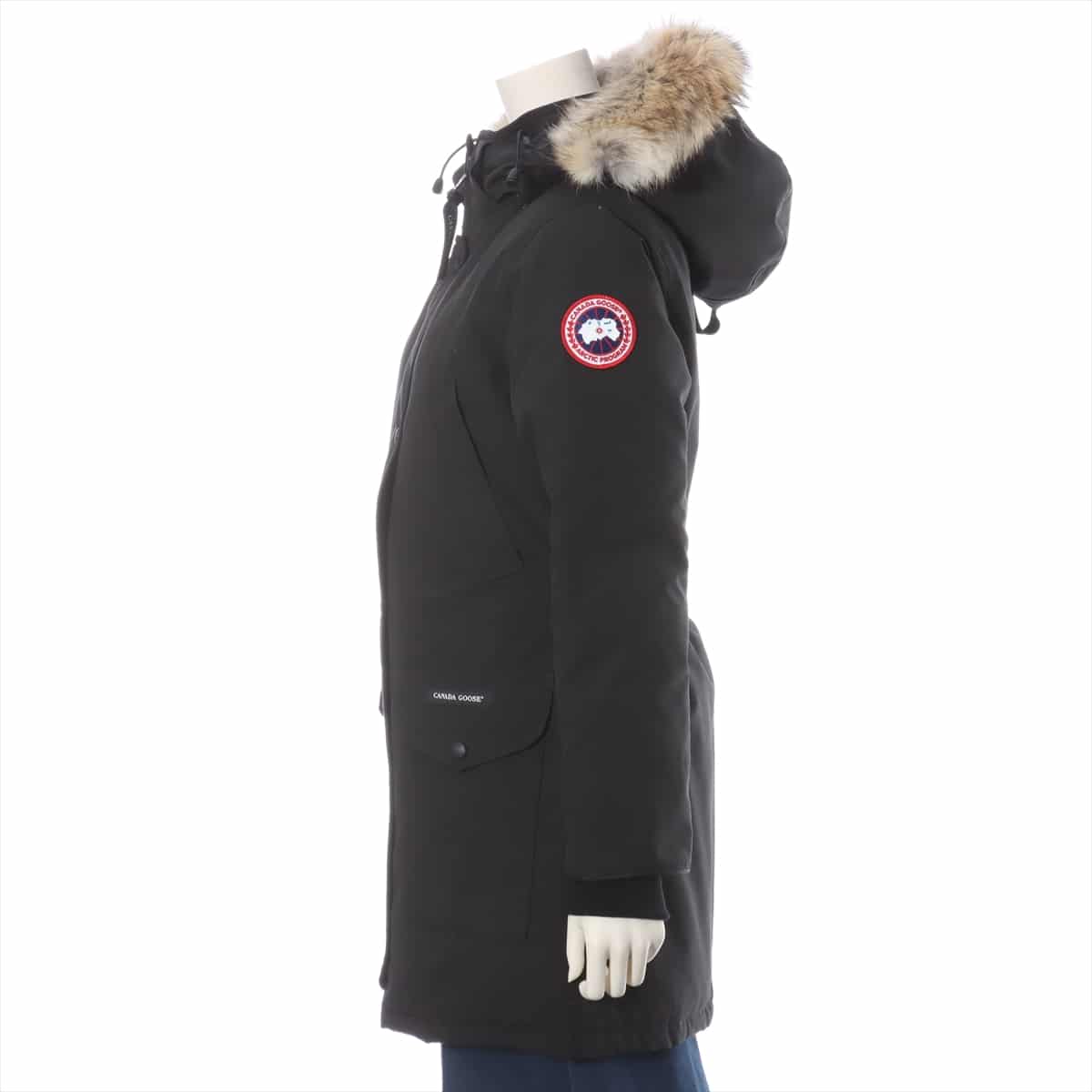 Canada Goose TRILLIUM Cotton & polyester Down coat S Fusion Ladies' Black  6550LA Sotheby