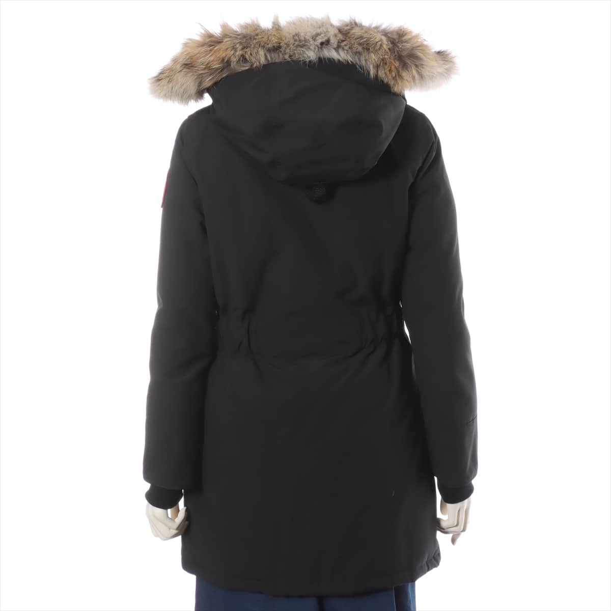 Canada Goose TRILLIUM Cotton & polyester Down coat S Fusion Ladies' Black  6550LA Sotheby