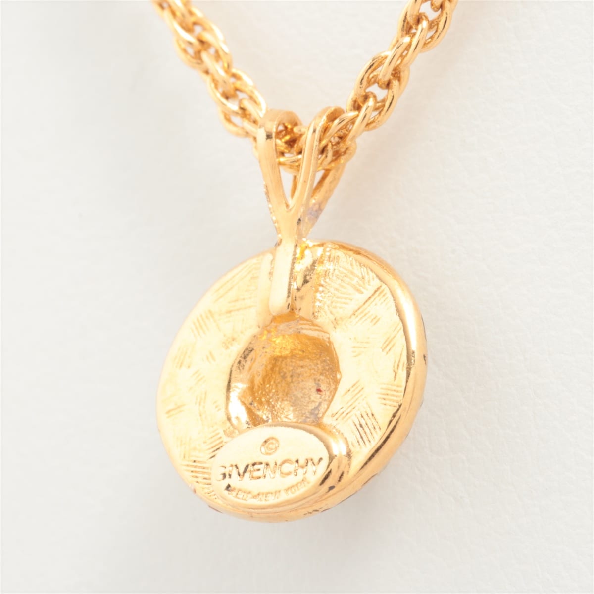 Givenchy Necklace GP×inestone Gold