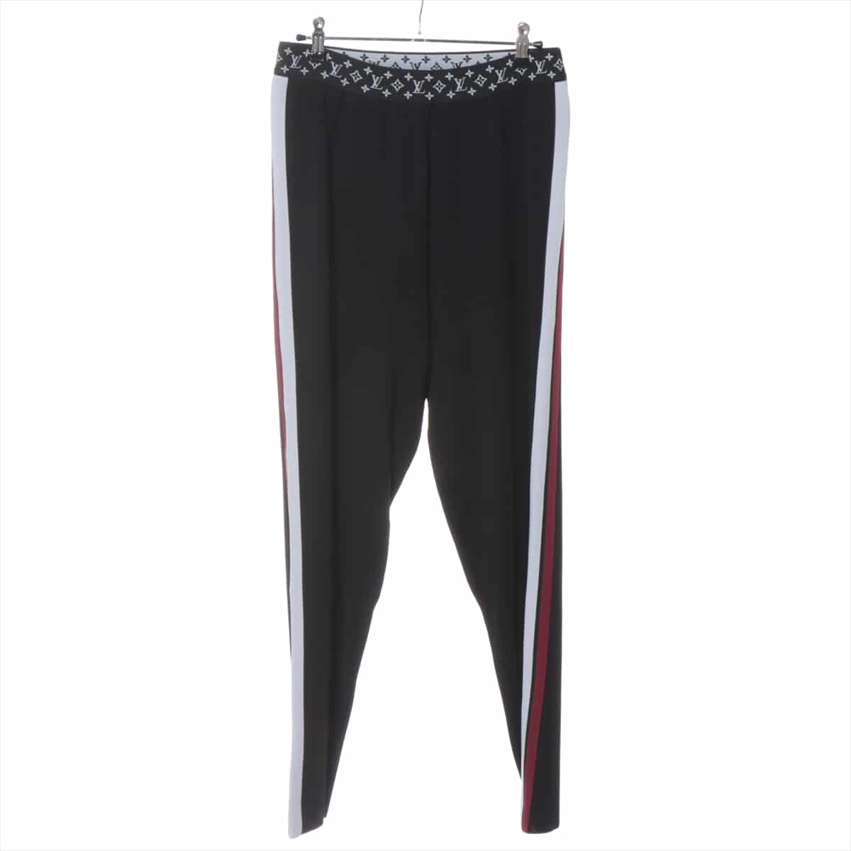 Louis Vuitton 20 years Rayon × Silk Track pants L Ladies' Black  RW202W