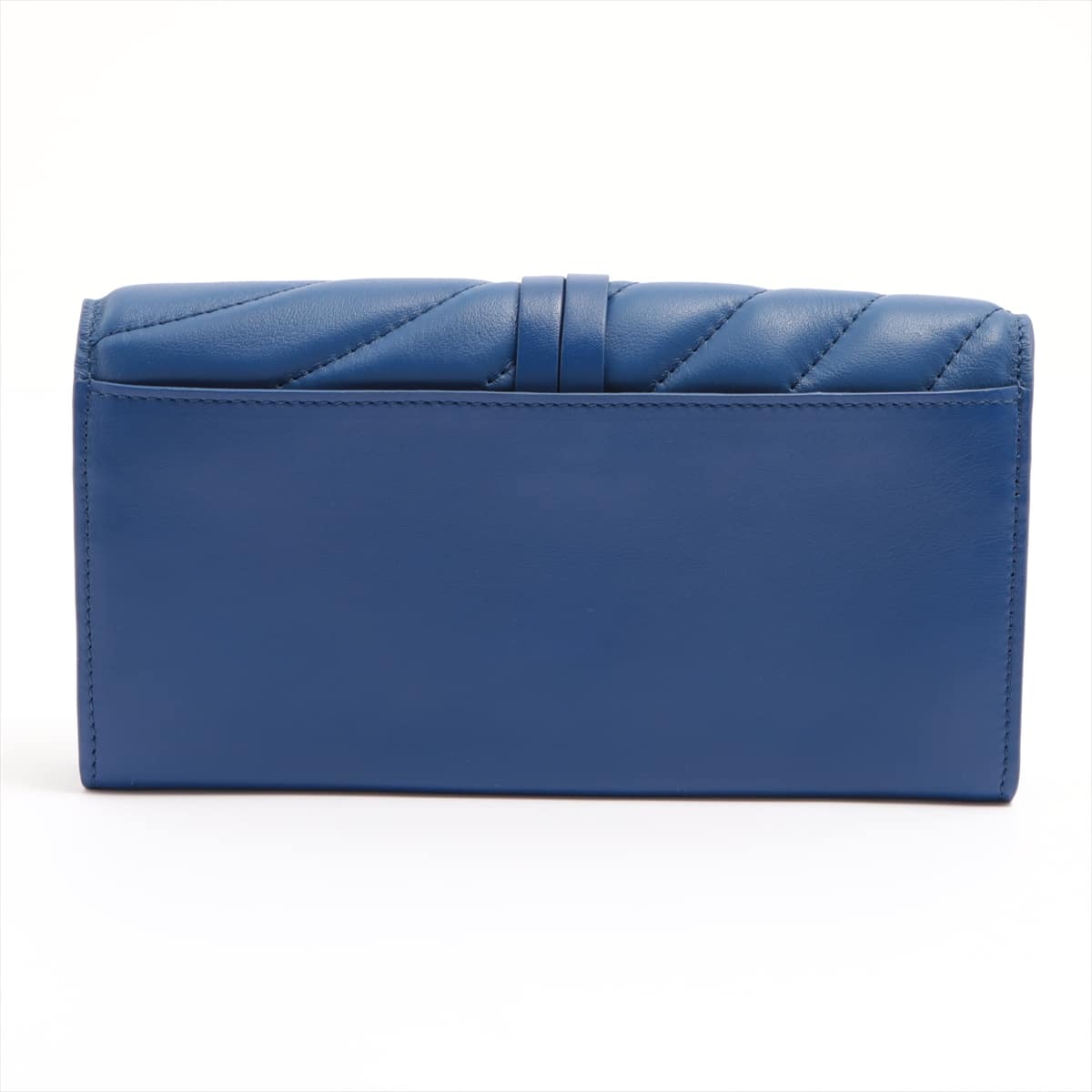 Chloe Leather Wallet Blue