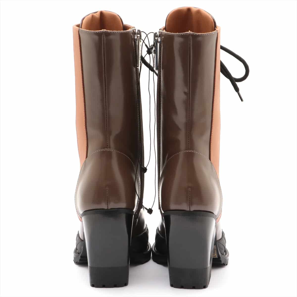 Chloe Leather Boots 36 Ladies' Brown