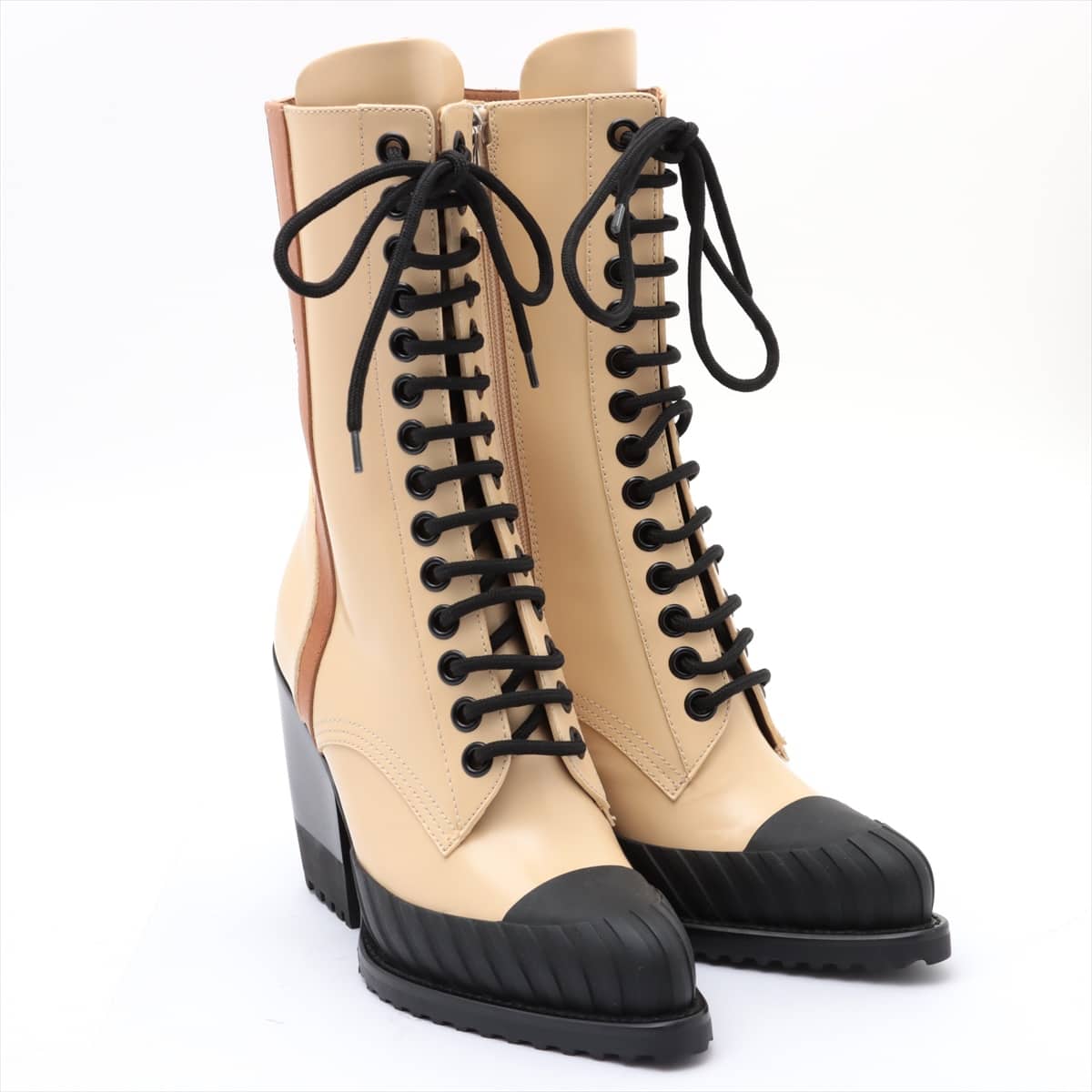 Chloe Leather Boots 37 Ladies' Yellow