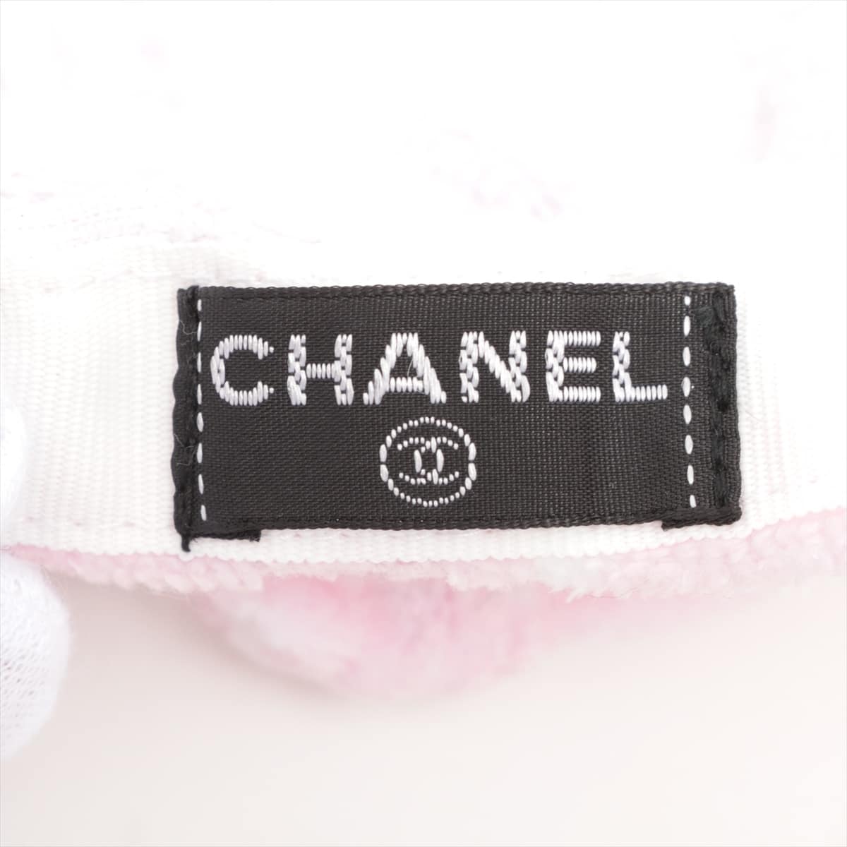 Chanel Coco Mark Cap Cotton Pink