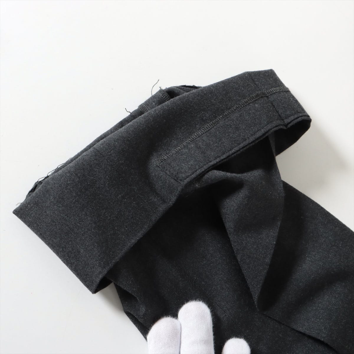 Louis Vuitton Wool Slacks 42 Men's Grey  LV bracket