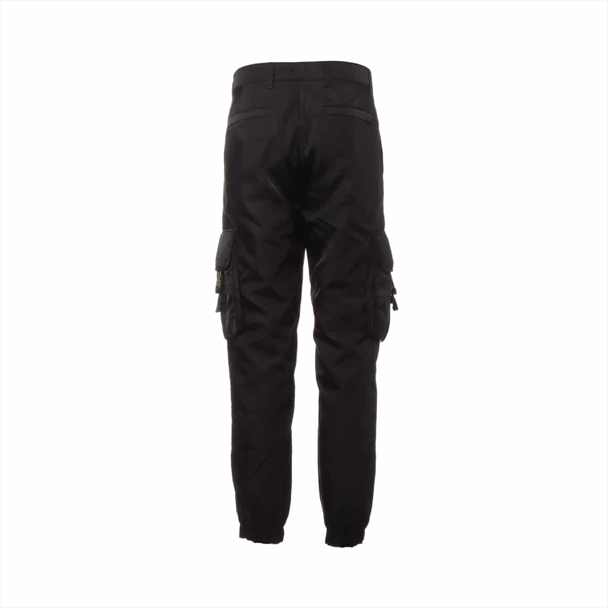 Prada Nylon Cargo Pants 48 Men's Black  Re-Nylon SPH130 Triangle logo Made in 2022