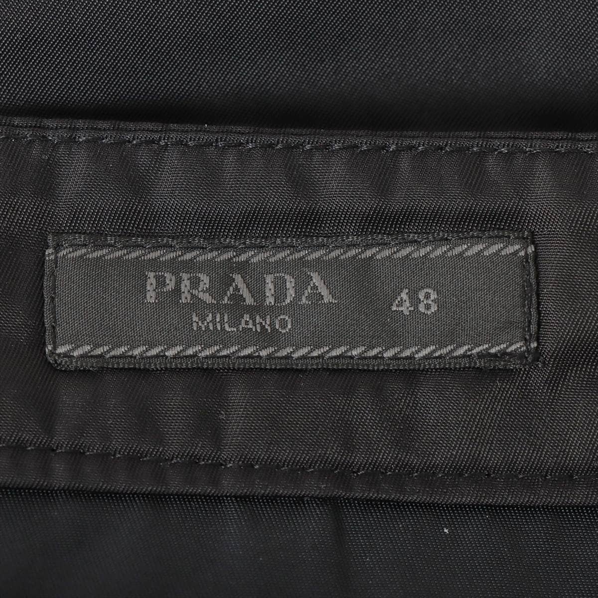 Prada Nylon Cargo Pants 48 Men's Black  Re-Nylon SPH130 Triangle logo Made in 2022