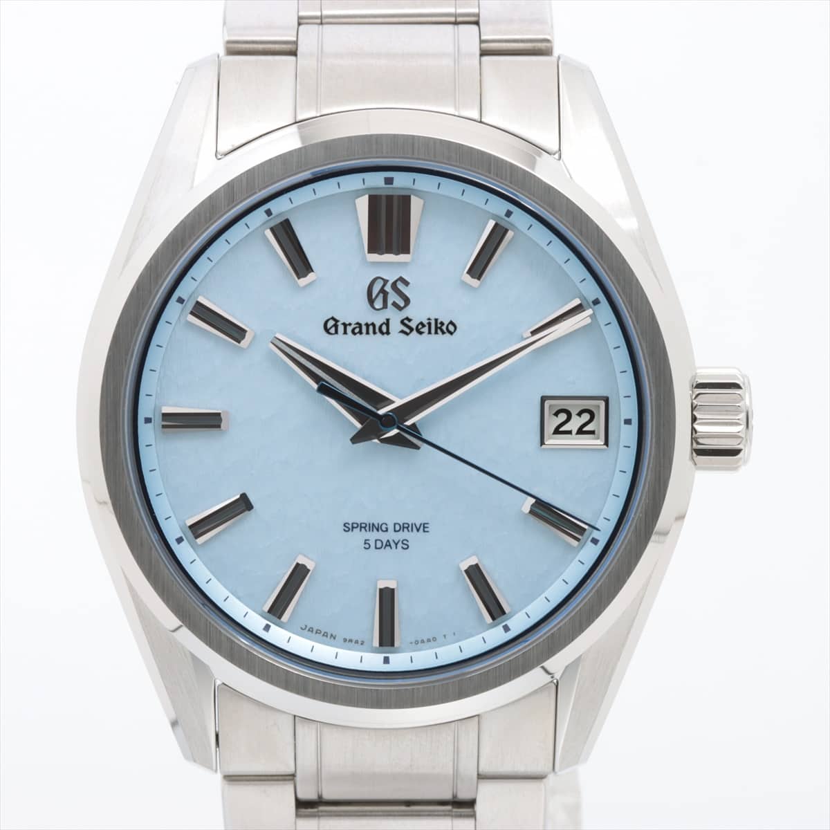 Grand Seiko EVOLUTION 9 Collection AJHH special limited edition SLGA017 SS AT Blue Dial 4 Extra Links