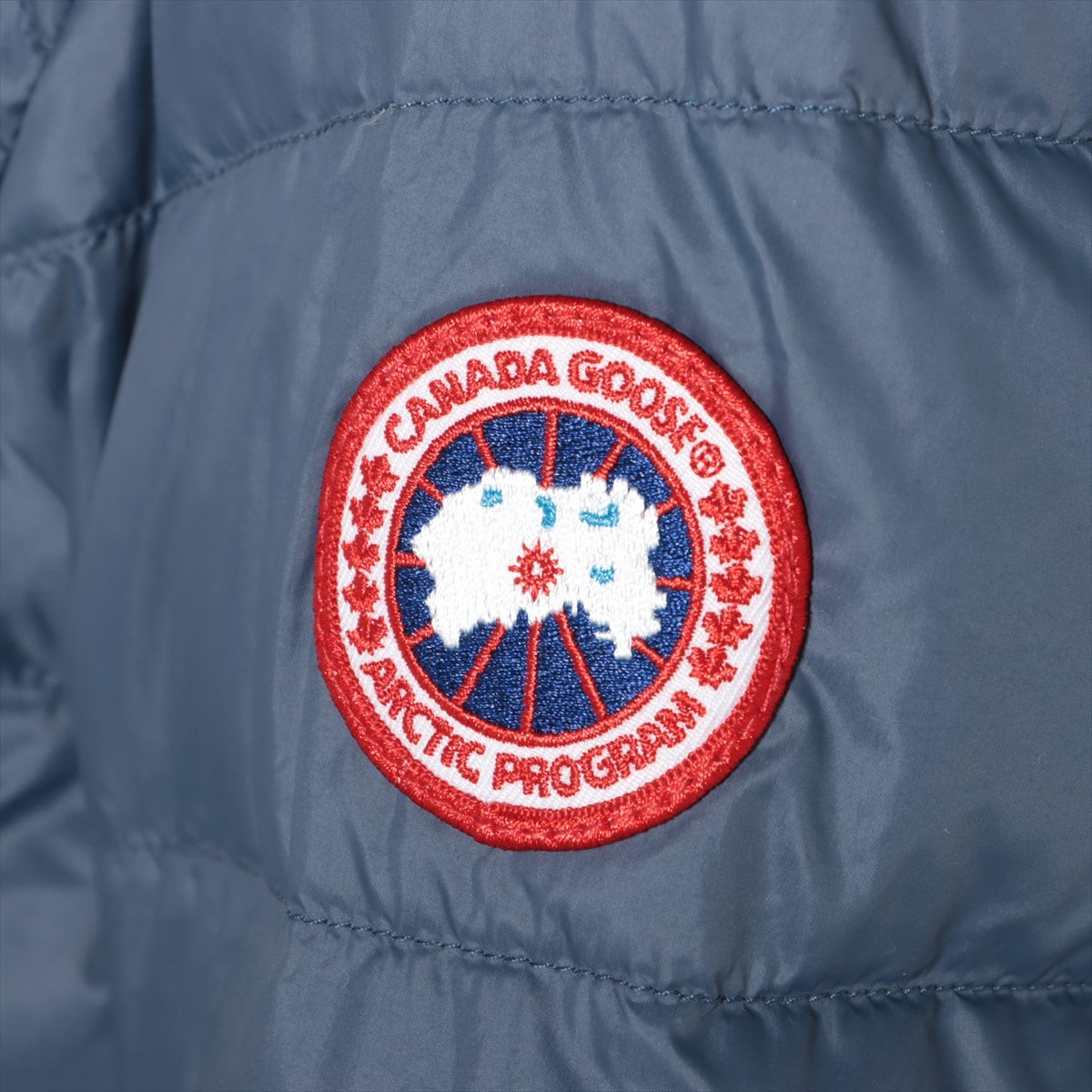 Canada Goose Polyester & Nylon Down jacket S Ladies' Navy Blue  2200L ABBOTT