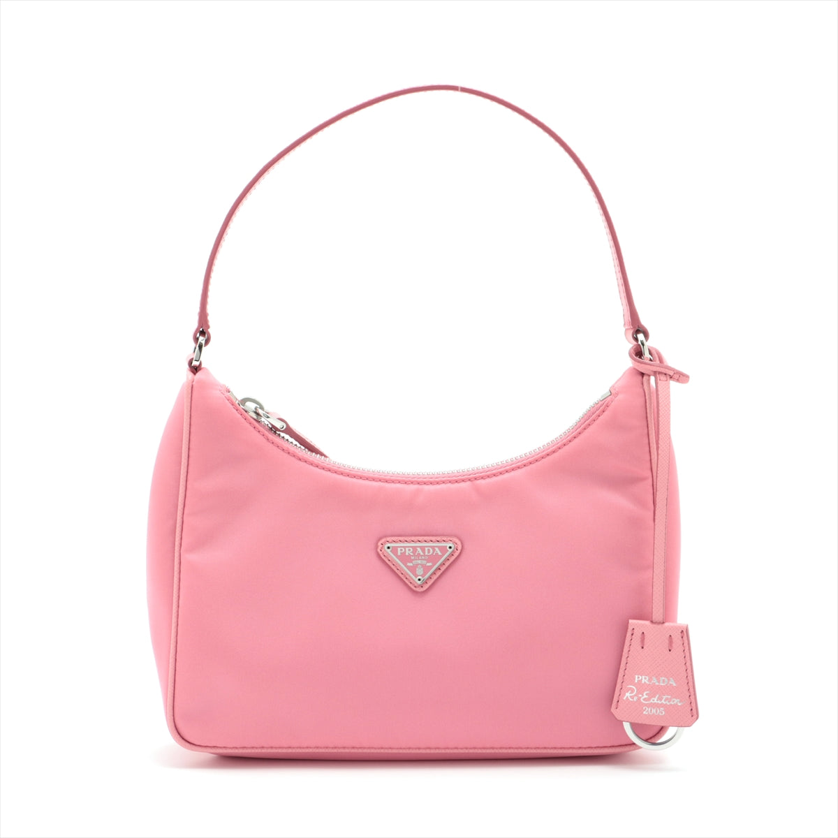 Prada Tessuto & saffiano Handbag Pink 1NE204