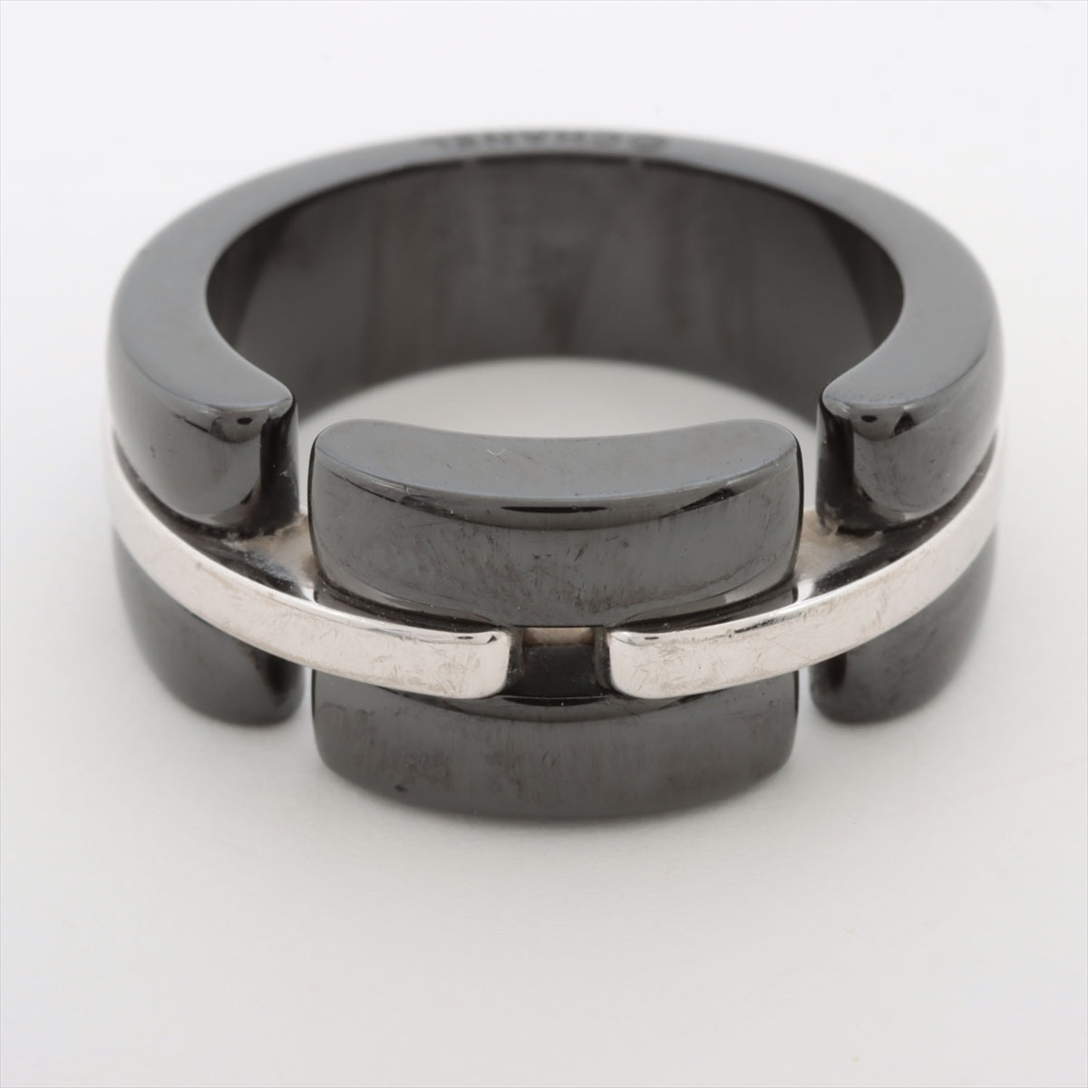 Chanel Ultra rings 750 (WG) x Ceramic 11.4g 58