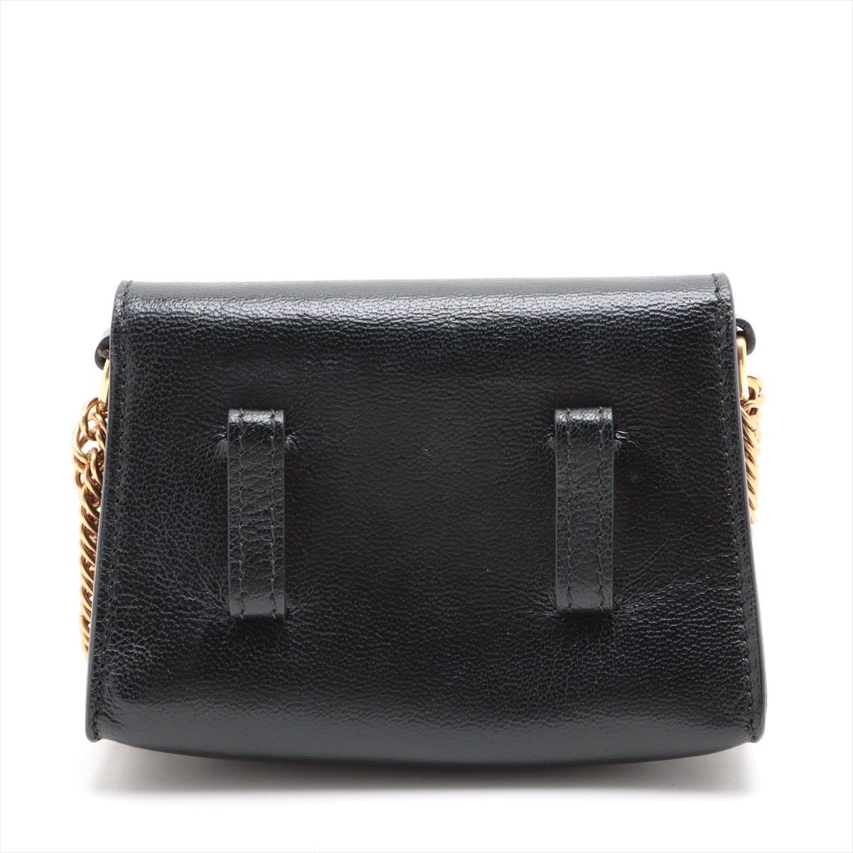 Givenchy Leather Chain Shoulder Bag Black