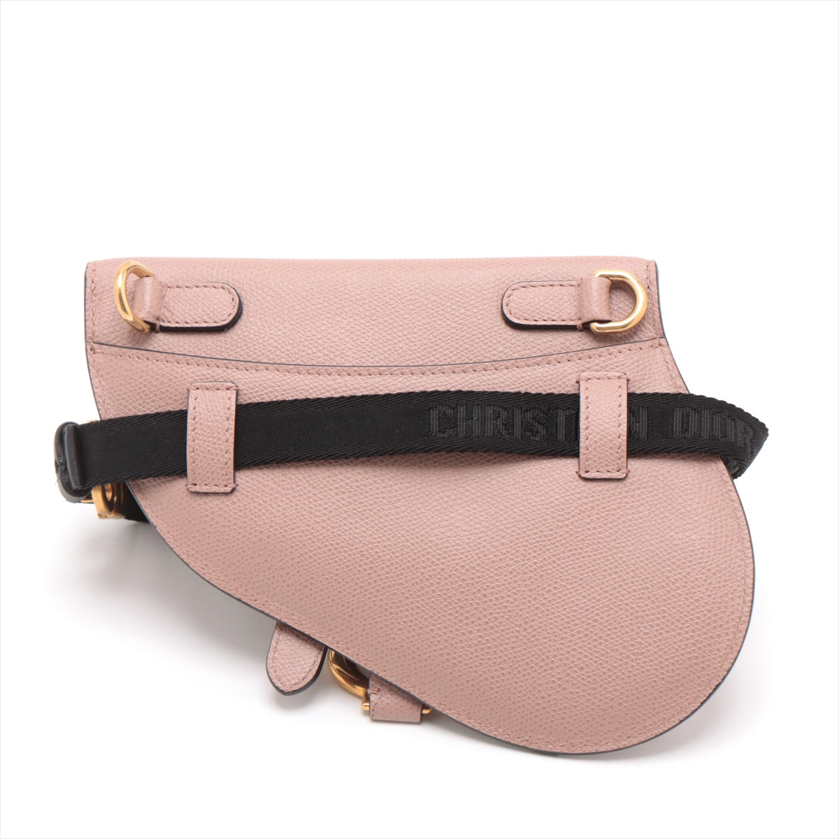 Christian Dior Saddle Leather Sling backpack Pink