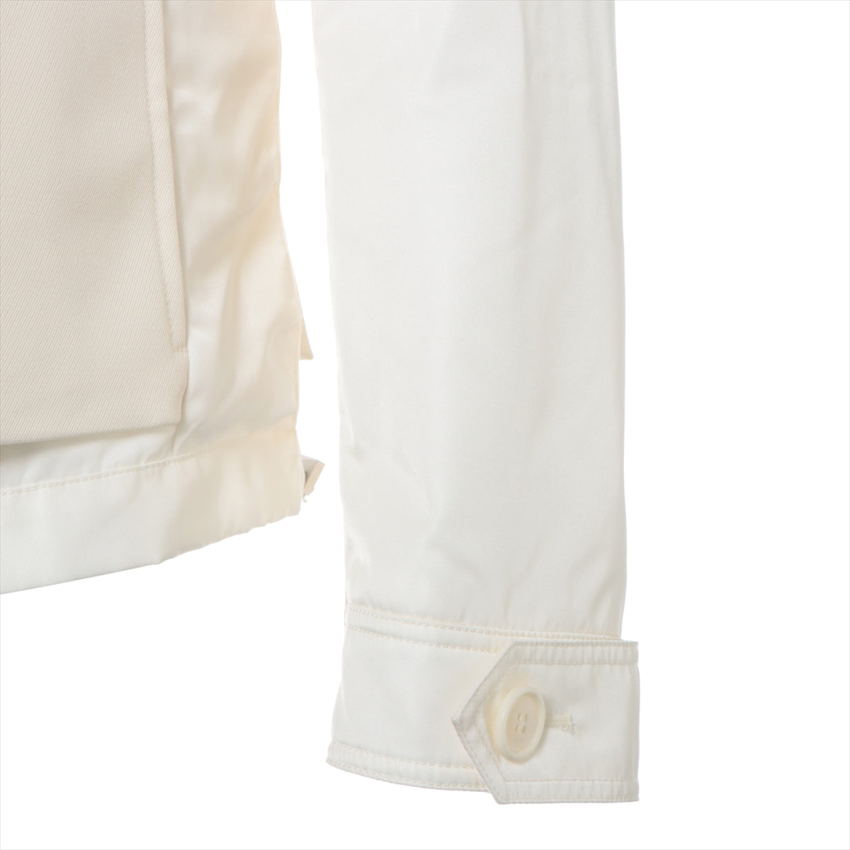 Dior x Sakai Wool & Nylon Jacket 46 Men's Ivory  213C430B5180