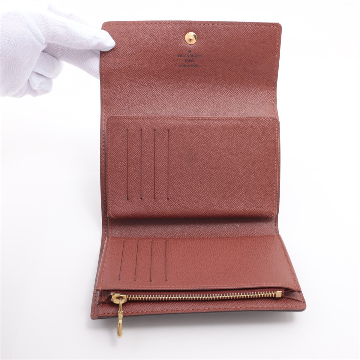 Louis Vuitton Monogram Wallet Alexandra M60047 Brown Wallet