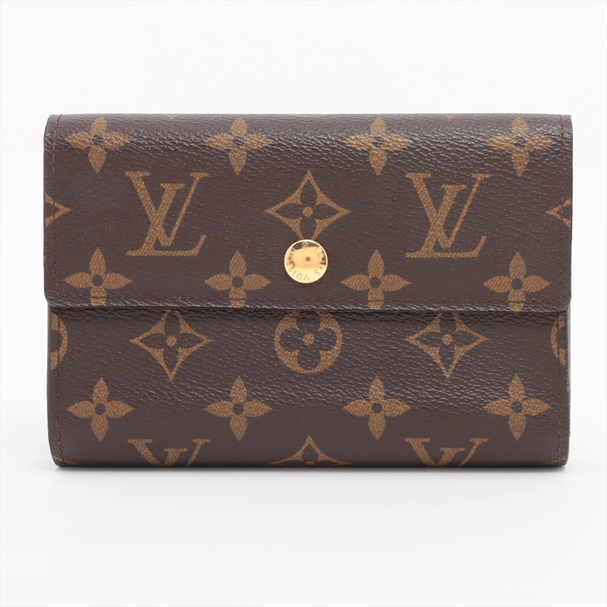 Louis Vuitton Monogram Wallet Alexandra M60047 Brown Wallet
