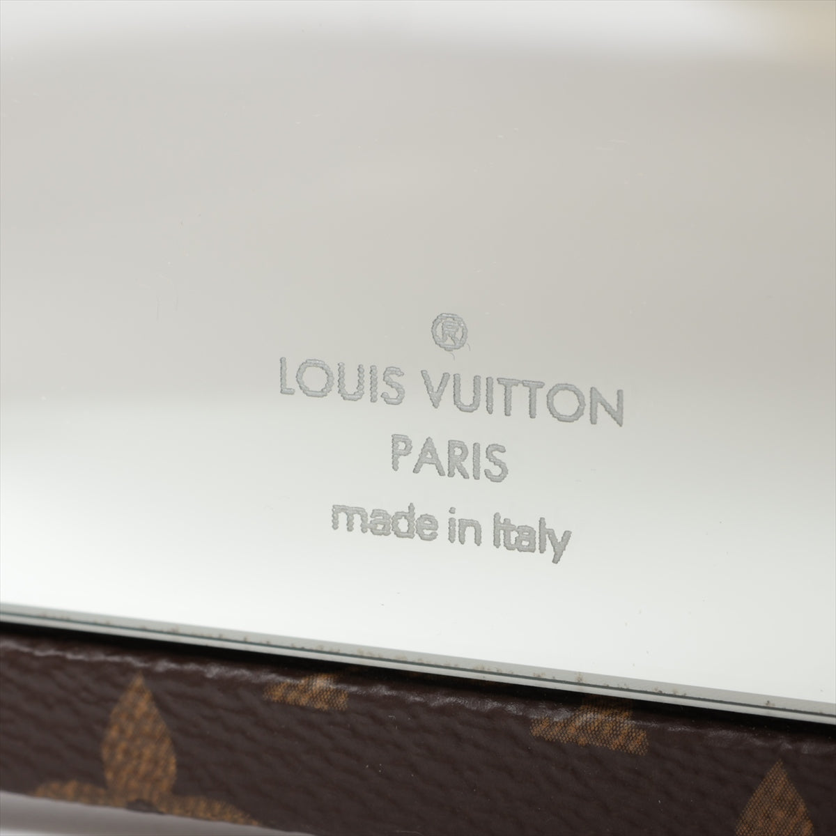 Louis Vuitton Mirror PVC Brown three-sided mirror GI0554 home mirror trunk