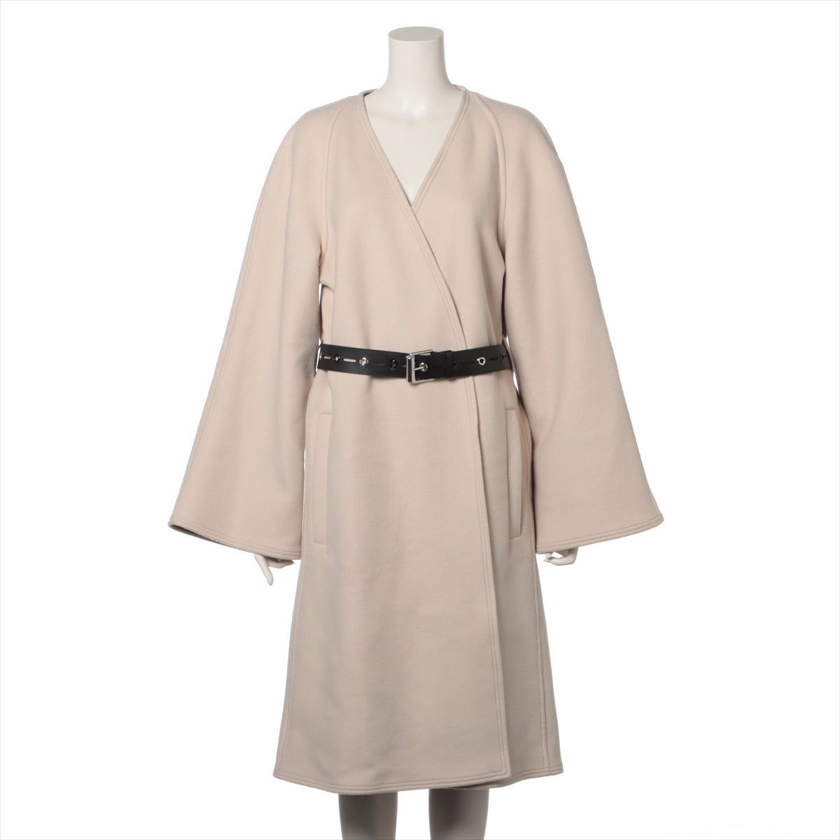 Louis Vuitton 19SS Cashmere x rayon coats 40 Ladies' Beige  RW191W