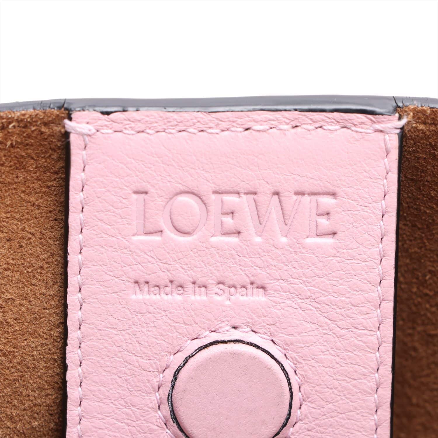 Loewe Anagram Leather Tote bag Pink