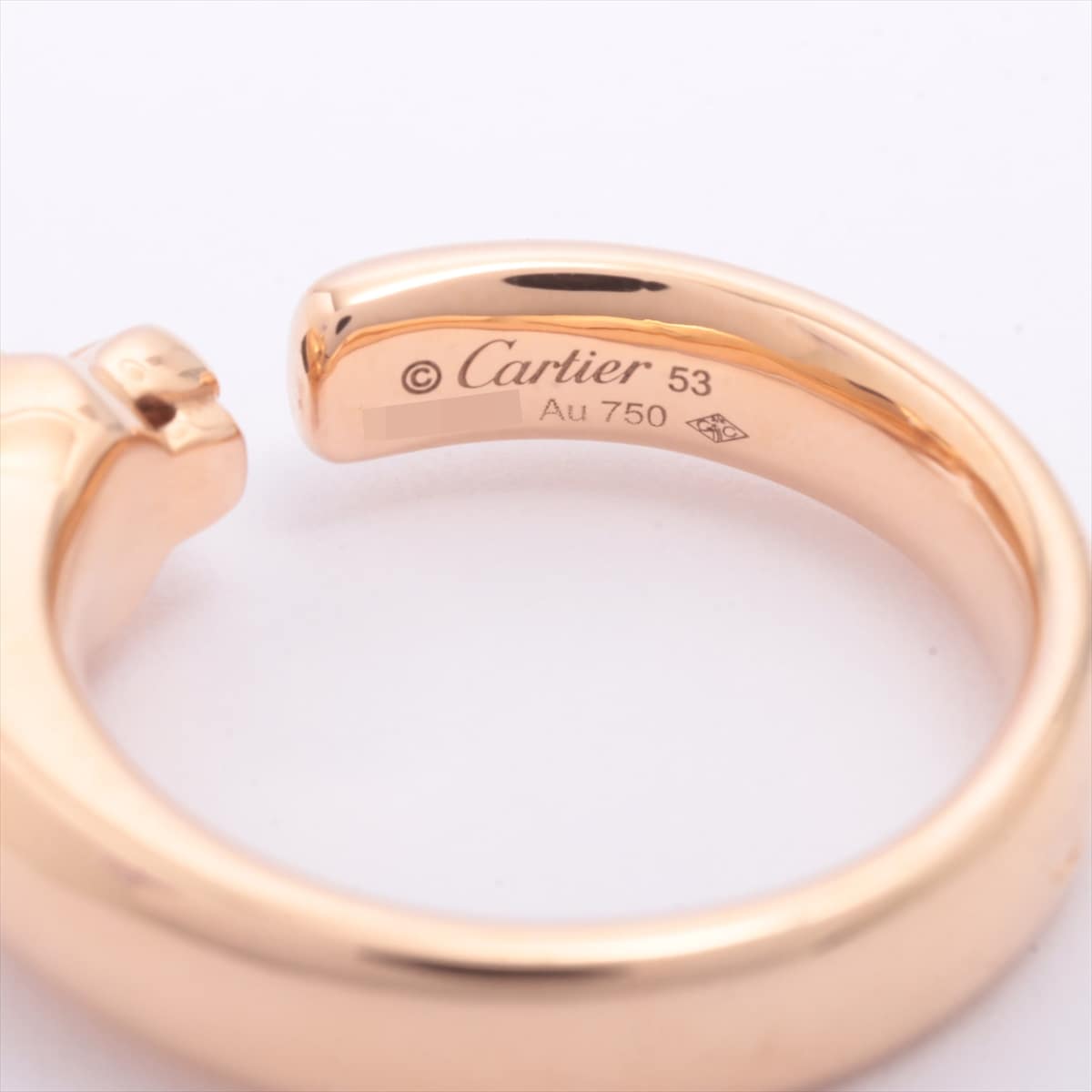 Cartier Panthère Doo Cartier Garnet Onyx rings 750(PG) 10.4g 53