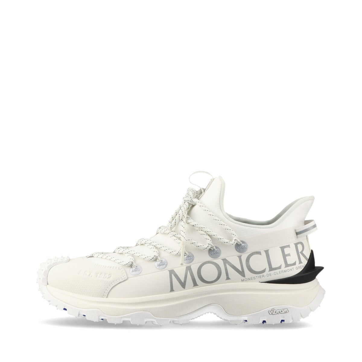 Moncler Trailgrip Lite 2 23AW Fabric Sneakers 42 Men's Gray x white vibram sole Box There is a storage bag