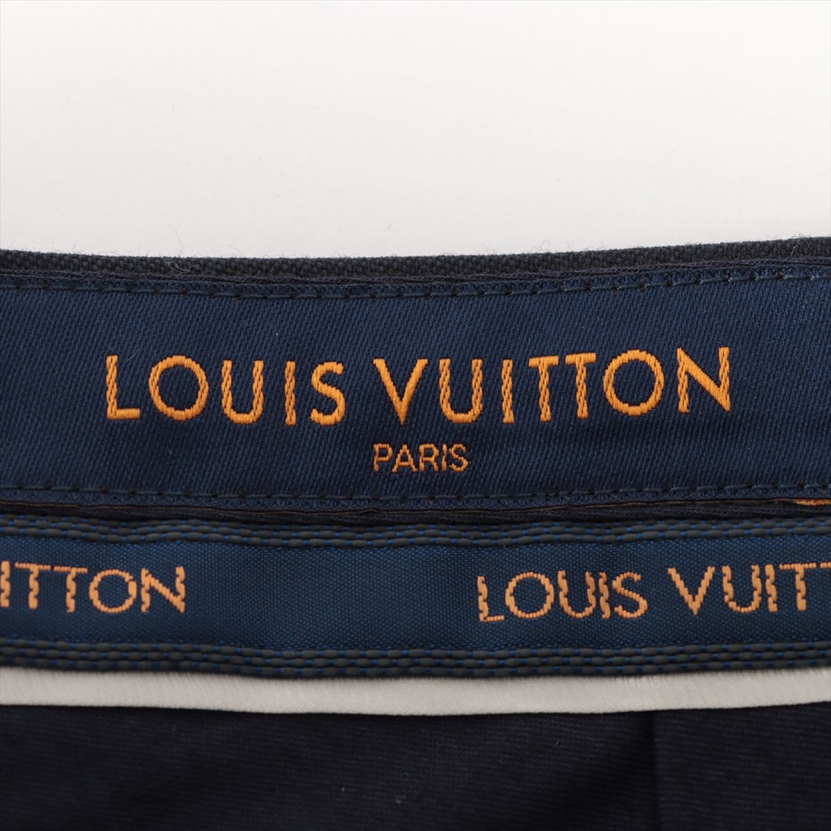 Louis Vuitton 19-year Wool Slacks 44 Men's Black  RM192Q