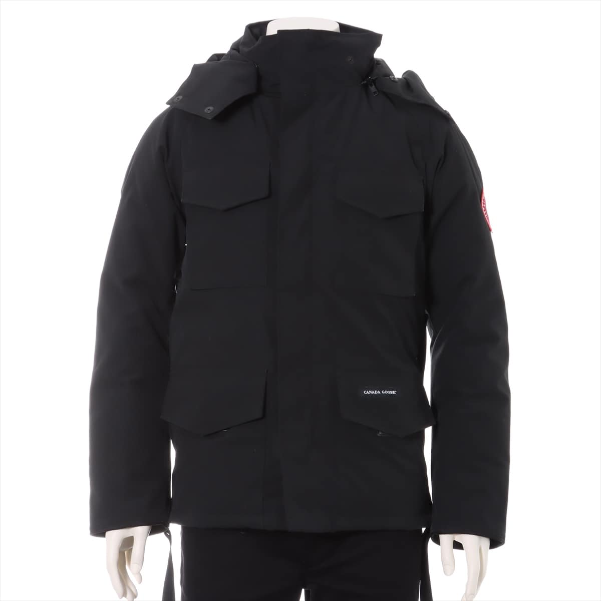 Canada Goose KAMLOOPS Cotton & polyester Down jacket S Men's Black  4078JM Griffin