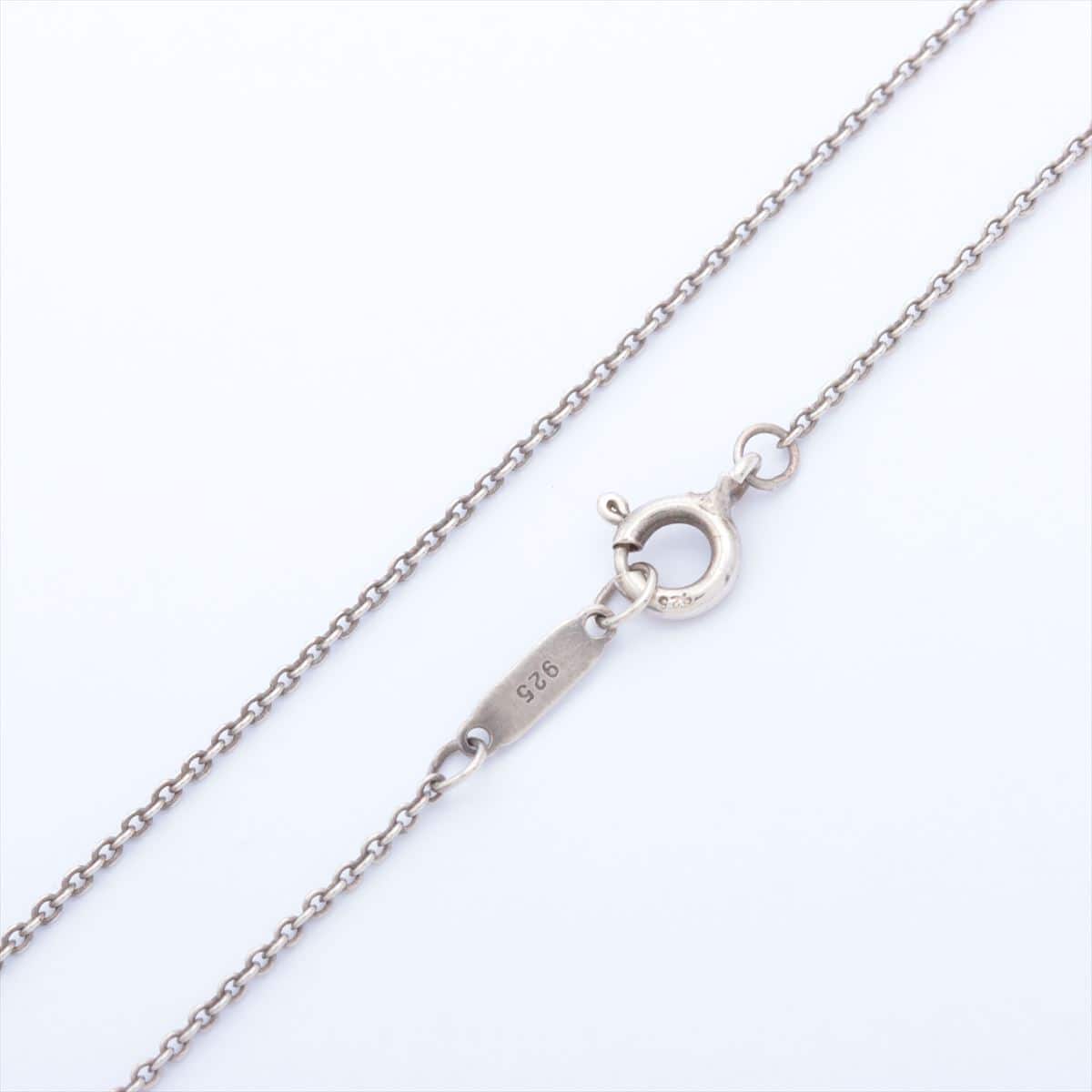 Tiffany 1837 Interlocking Circle Necklace 925 4.7g Silver