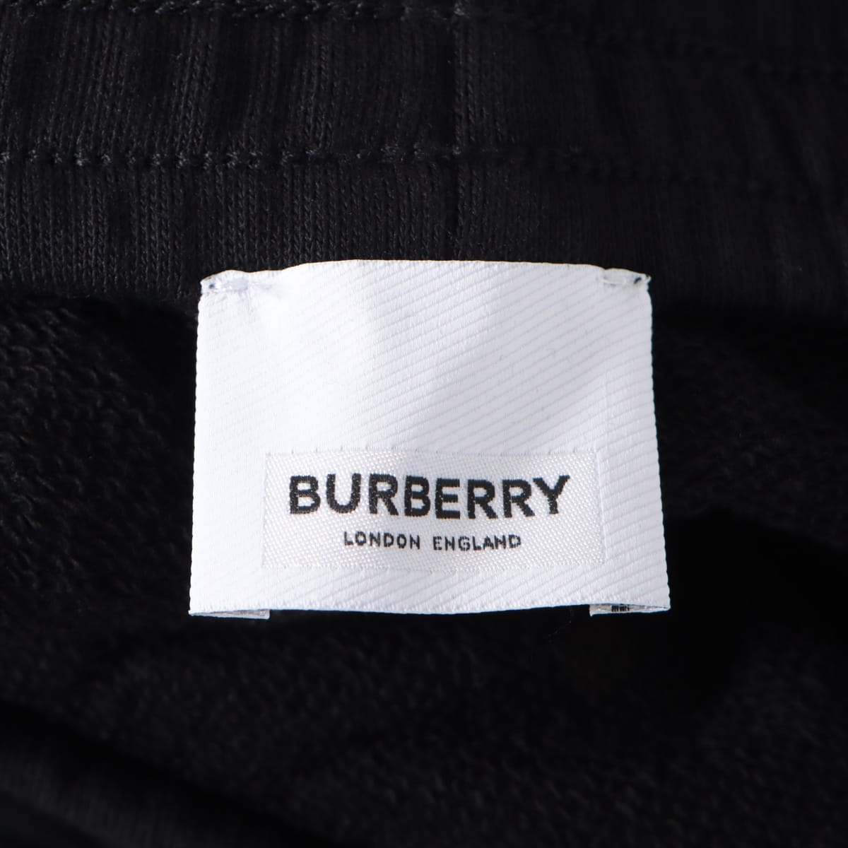 Burberry Cotton Sweatpants S Men's Black  TB logo