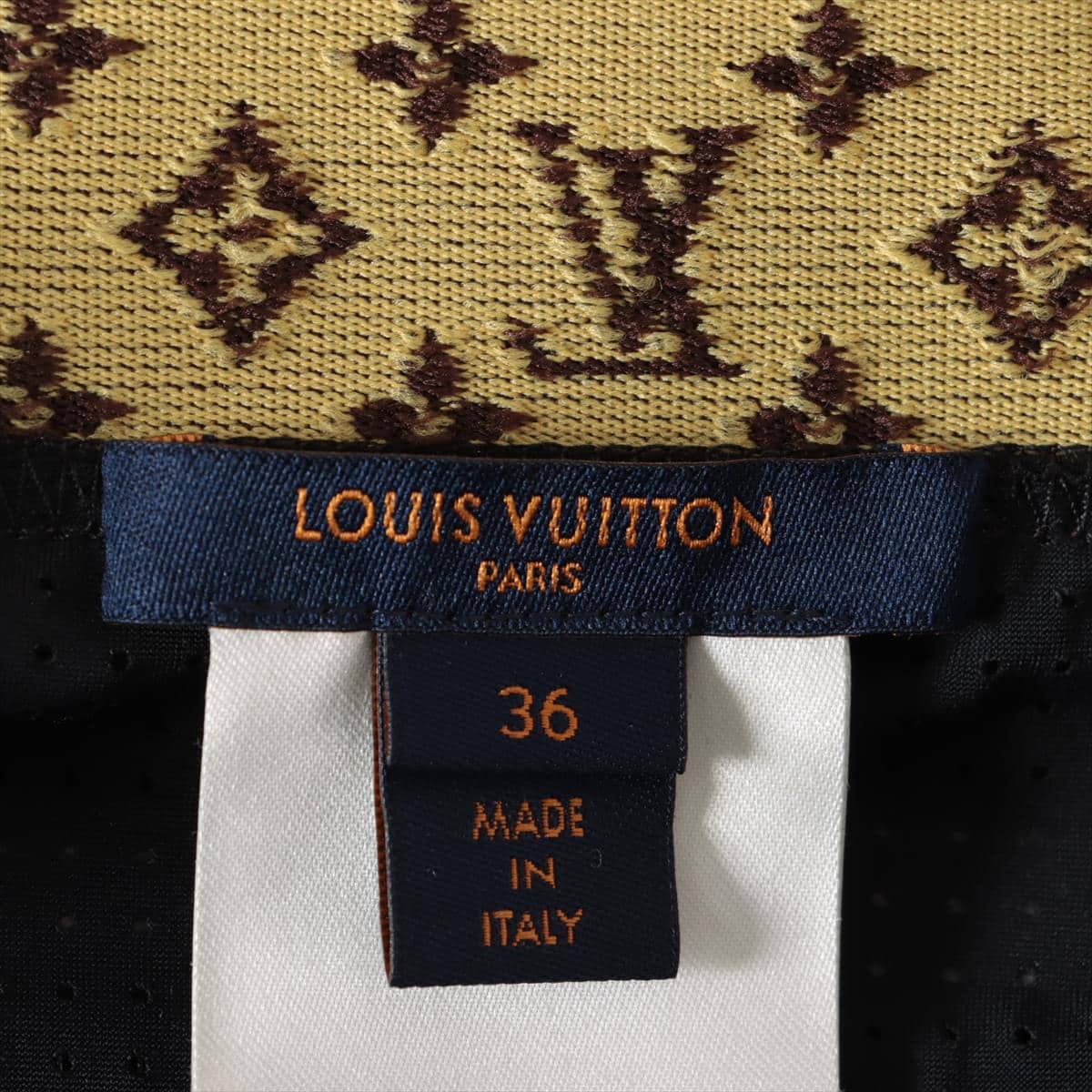 Louis Vuitton 19AW Nylon x polyurethane Pants 36 Ladies' Black  RW192W