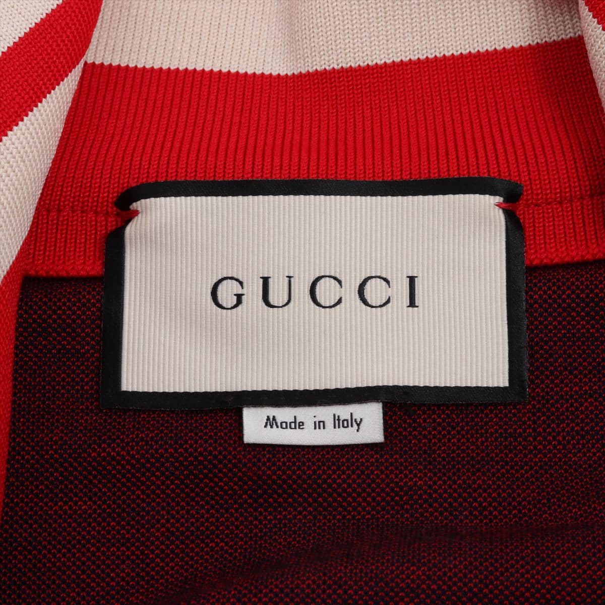 Gucci GG jacquard 18AW Cotton & polyester Setup L/M Men's Navy x red  496919/496920 technical Sweatsuit