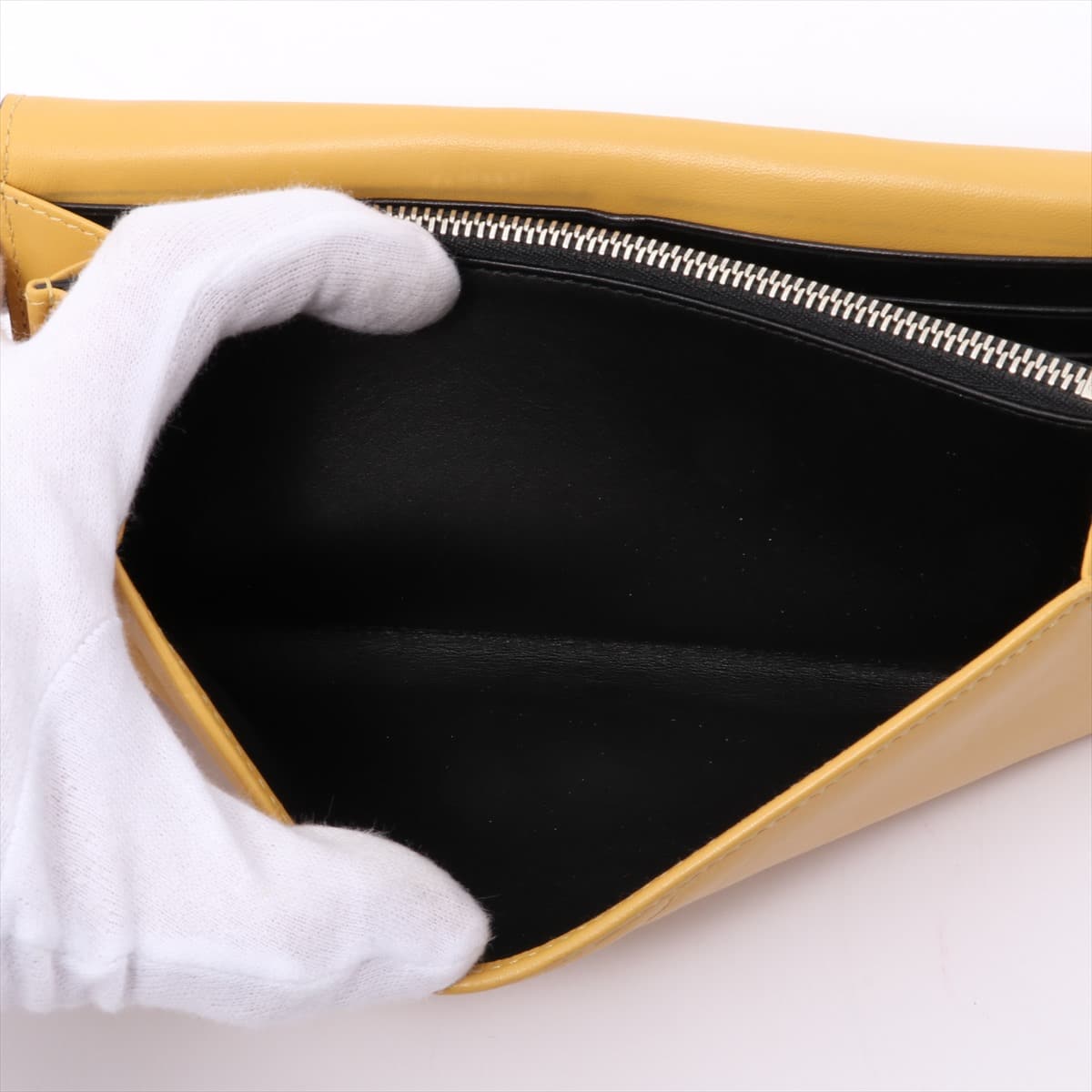 Loewe Leather Wallet Yellow