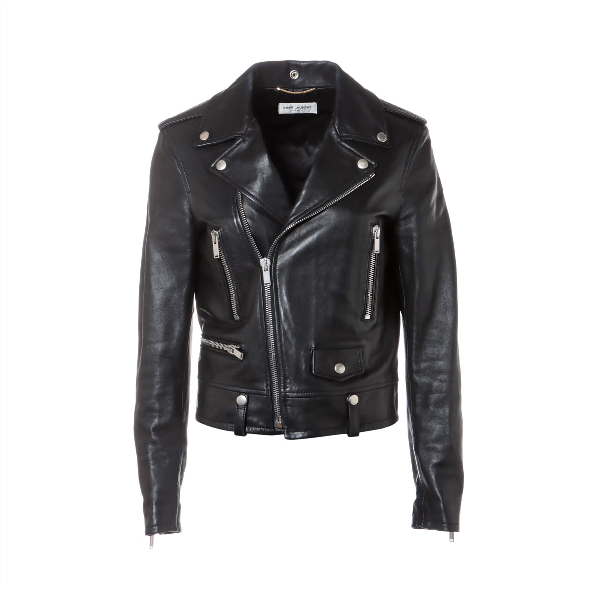 Saint Laurent Paris L01 19-year Lam Leather jacket F36 Ladies' Black  481862