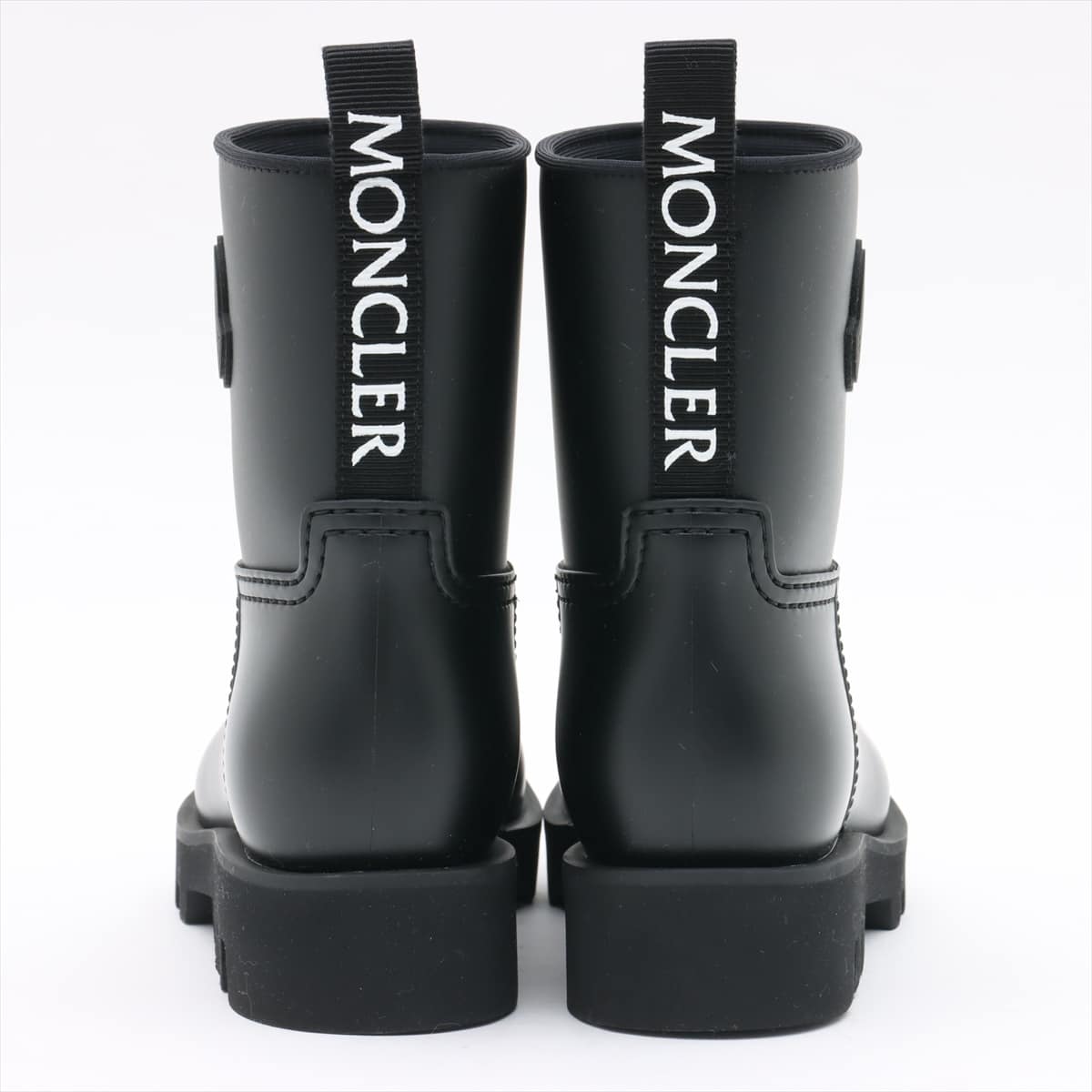 Moncler Rubber Rain boots 36 Ladies' Black GINETTE