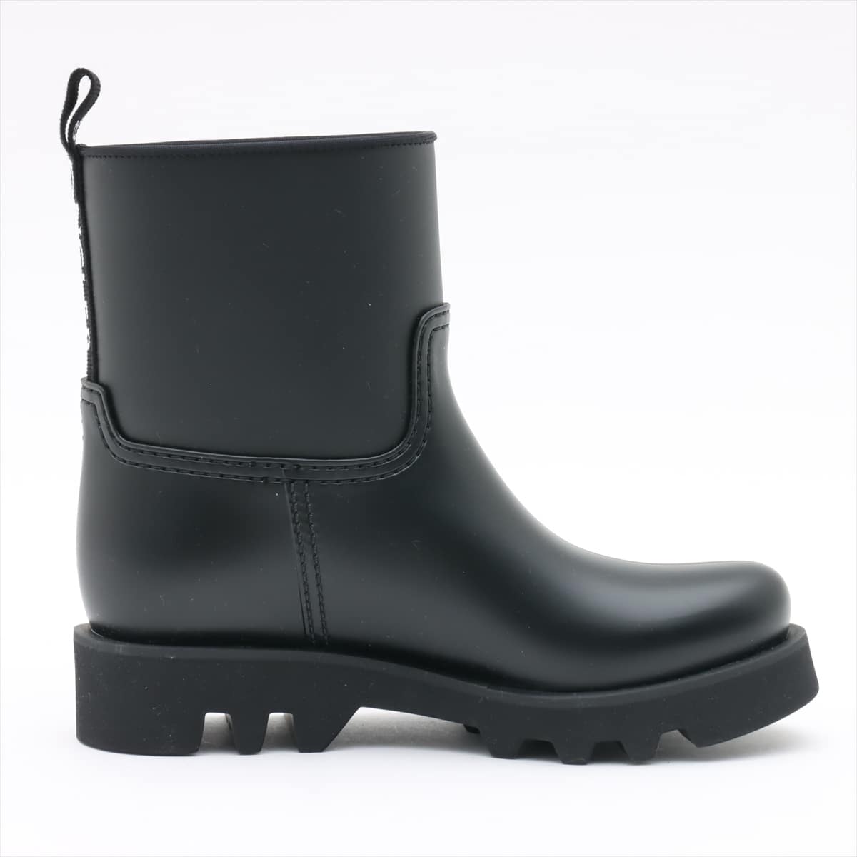 Moncler Rubber Rain boots 36 Ladies' Black GINETTE
