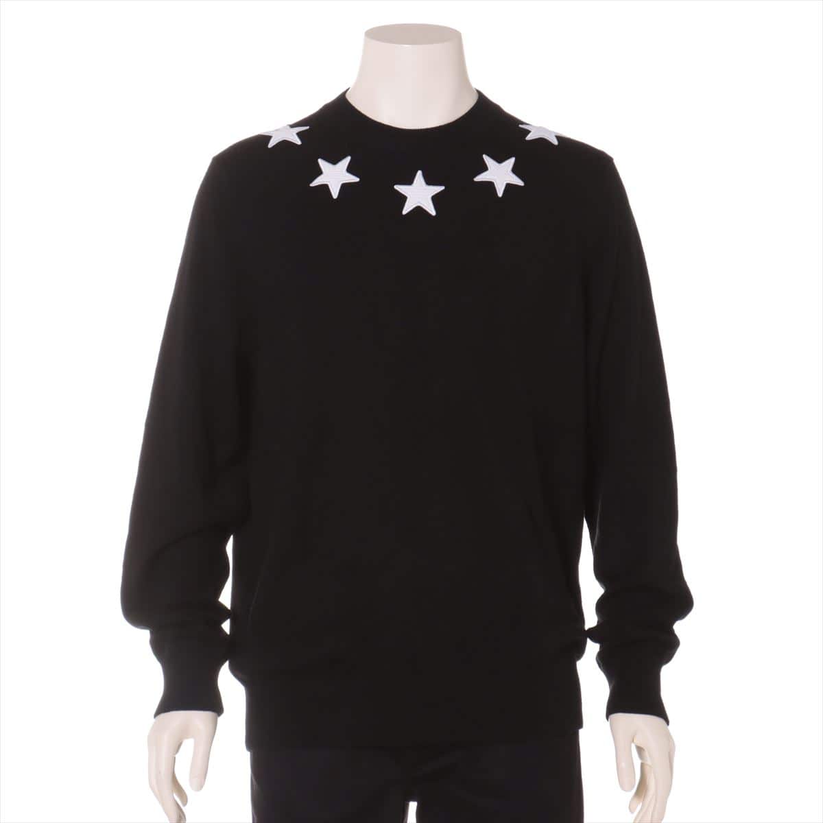 Givenchy 16 years Wool Knit XL Men's Black  7503503