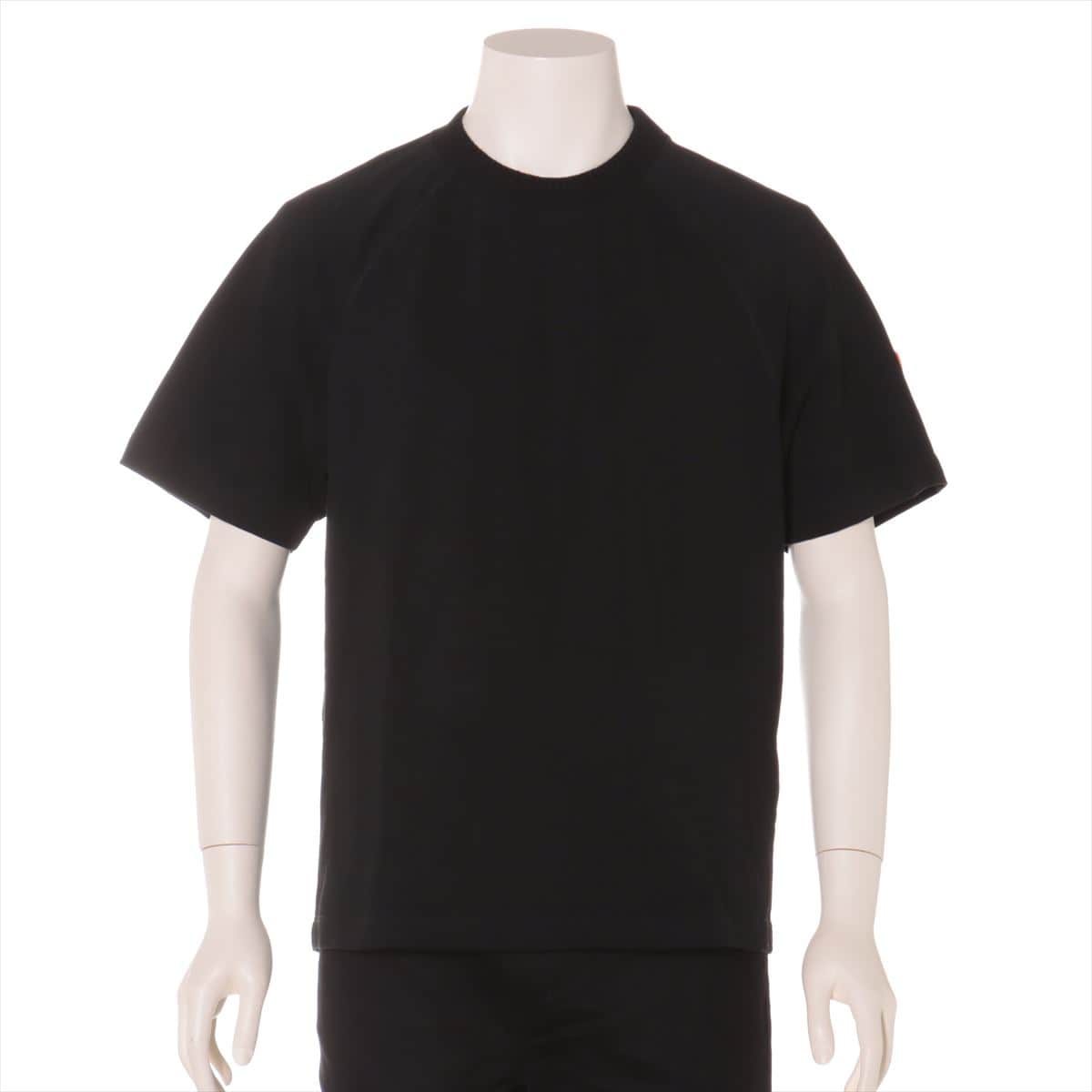 Moncler x Offwhite 16 years Cotton T-shirt S Men's Black  Back arrow arm with rubber logo patch
