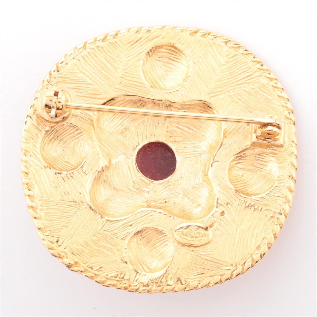 Givenchy Brooch GP×inestone Gold Color stone