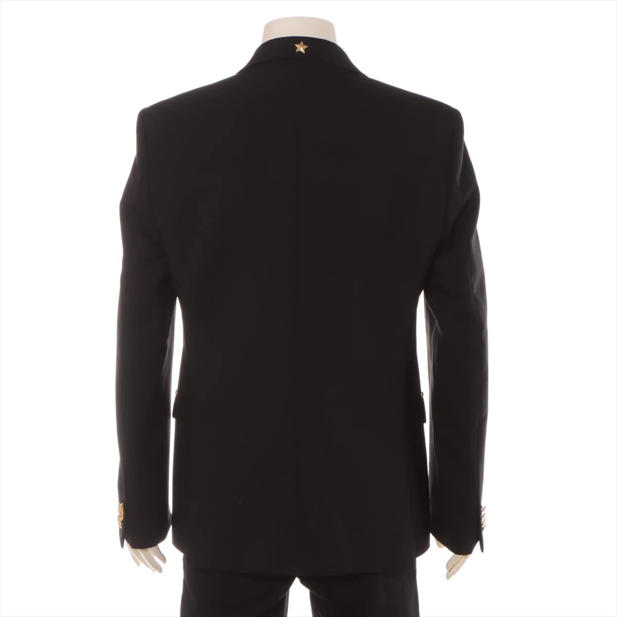 Givenchy Wool & mohair Tailored jacket 50 Men's Black  Star button
