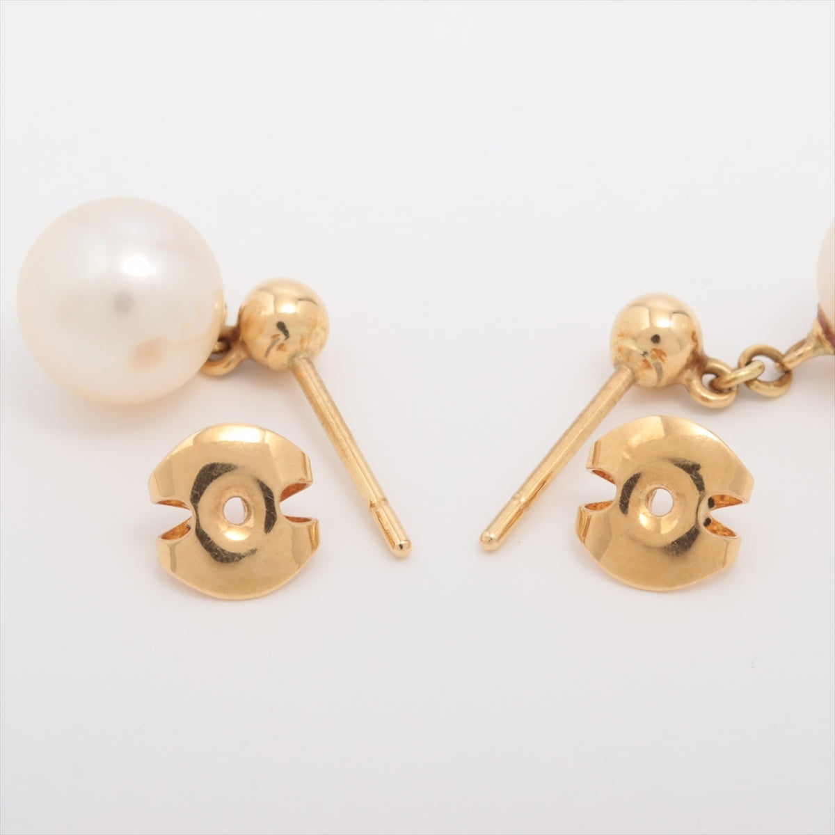 TASAKI Pearl Piercing jewelry K18(YG) 3.3g Approx. 8.0mm Main body brand No money stamp