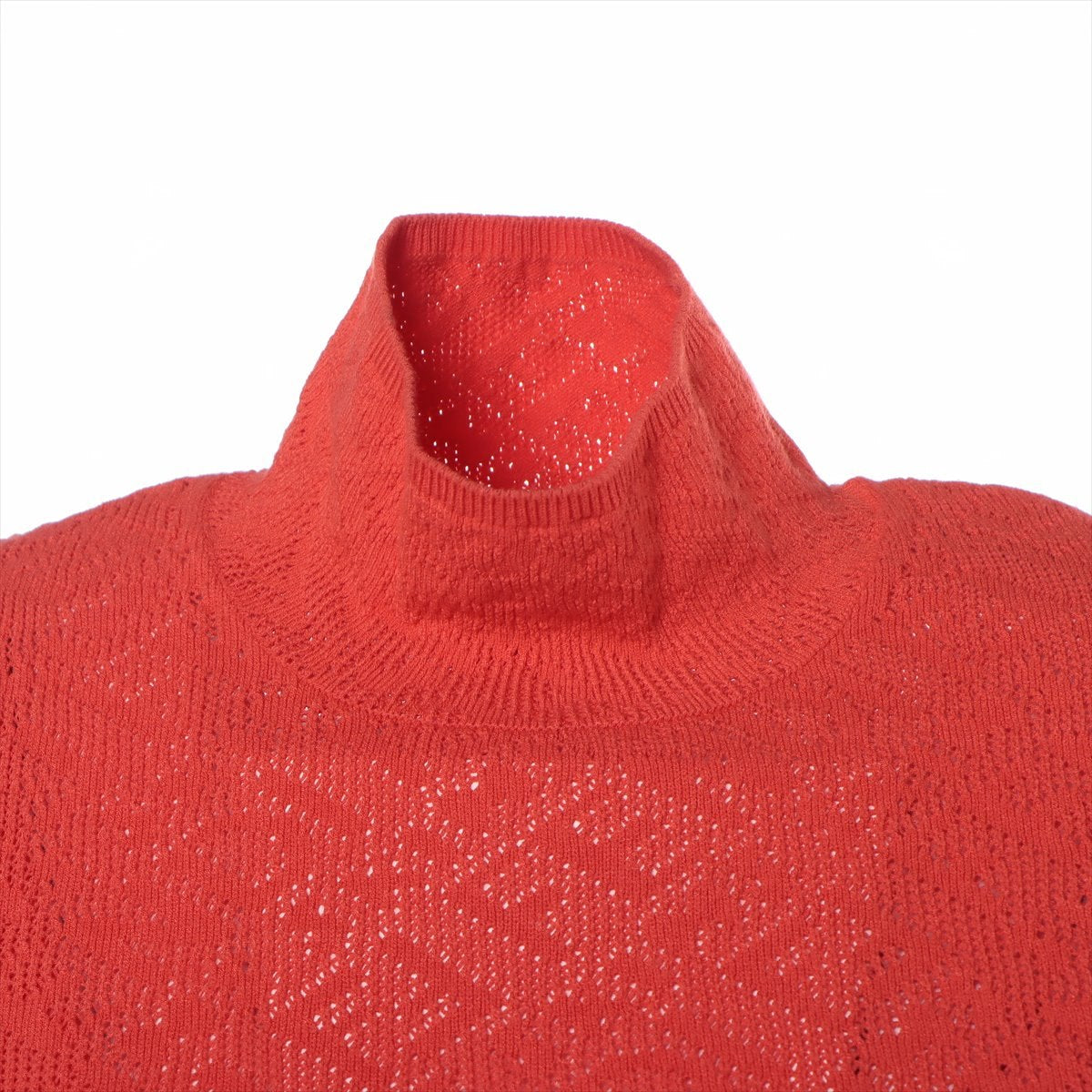 Fendi 21 years Polyester × Rayon Knit dress 40 Ladies' Orange