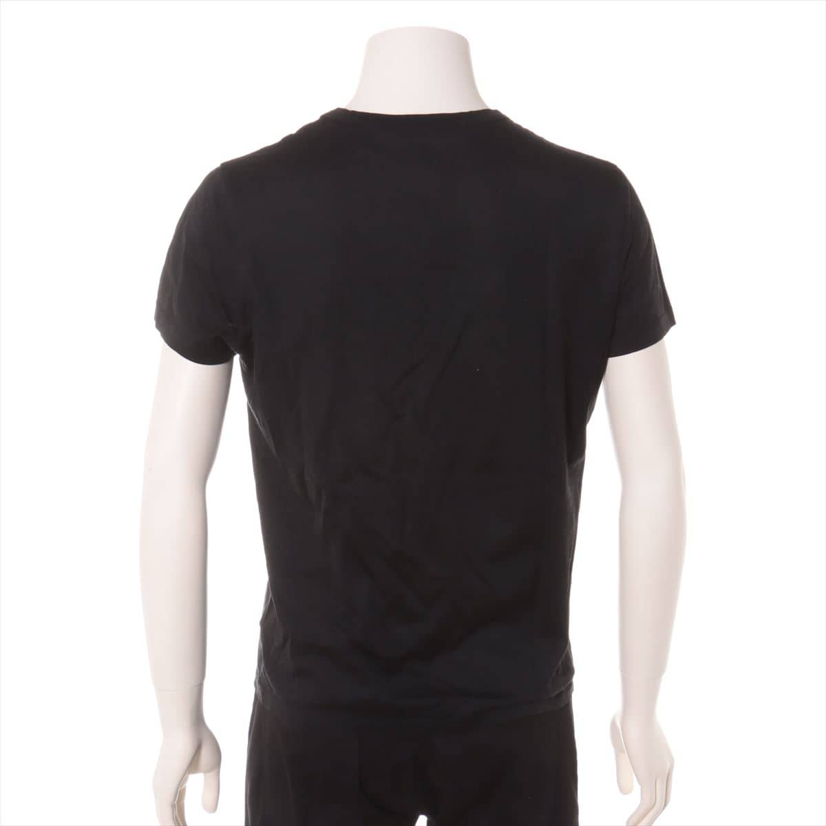 Moncler 20 years Cotton T-shirt S Men's Black