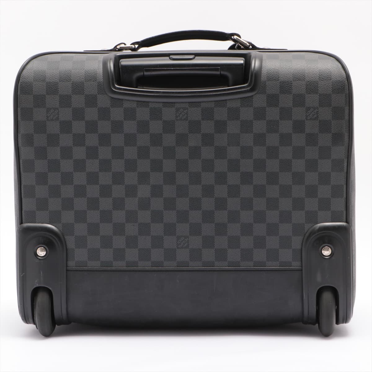 Louis Vuitton Damier graphite Pilot Case N23206 MB2160 Name tag with initials