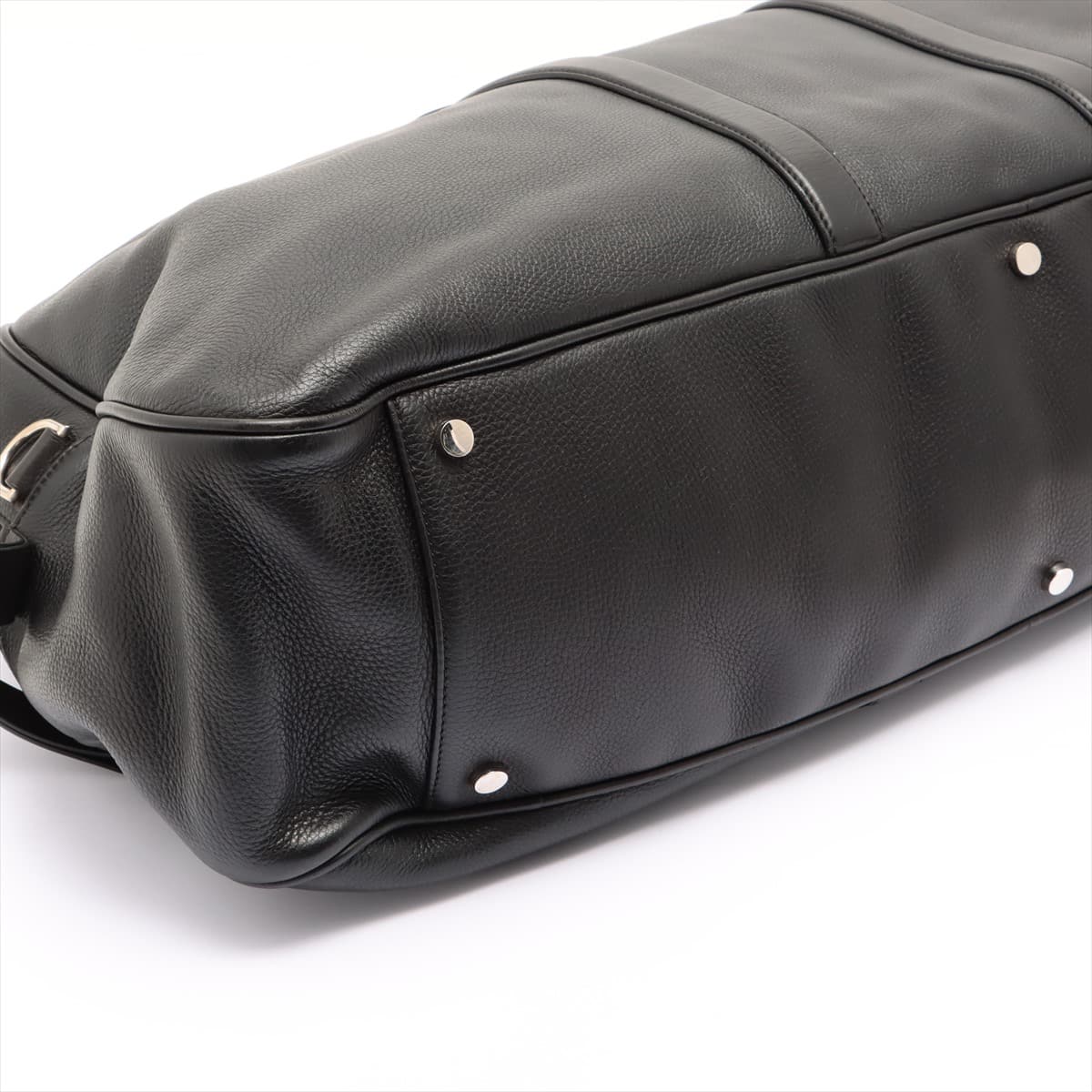 Tom Ford Leather Boston bag Black
