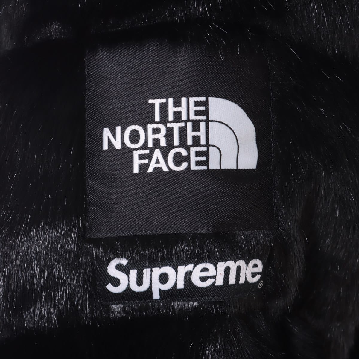 SUPREME × THE NORTH FACE 20AW Faux fur Jacket S Men's Black  ND92001I